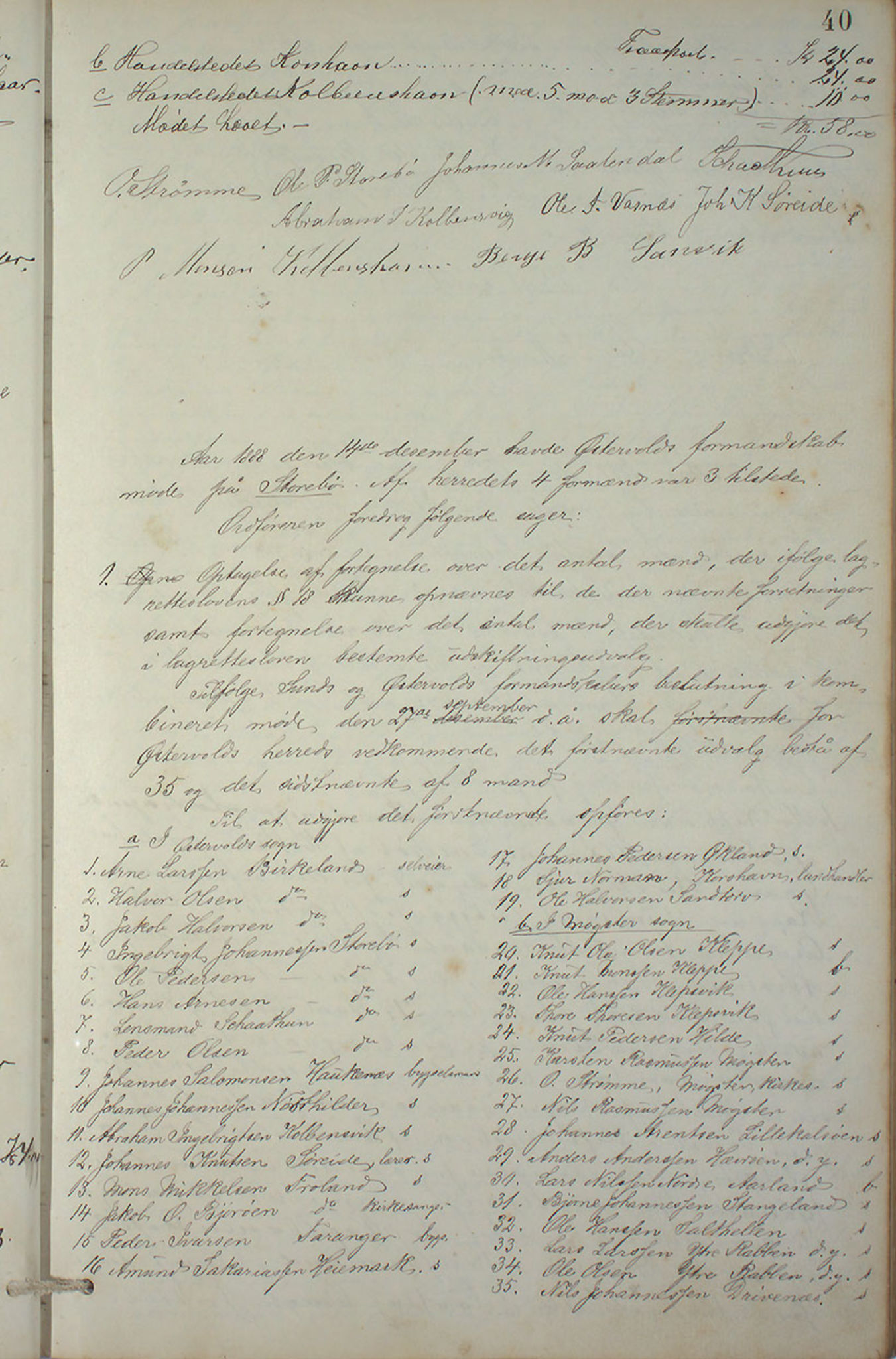 Austevoll kommune. Formannskapet, IKAH/1244-021/A/Aa/L0001: Forhandlingsprotokoll for heradstyret, 1886-1900, s. 80