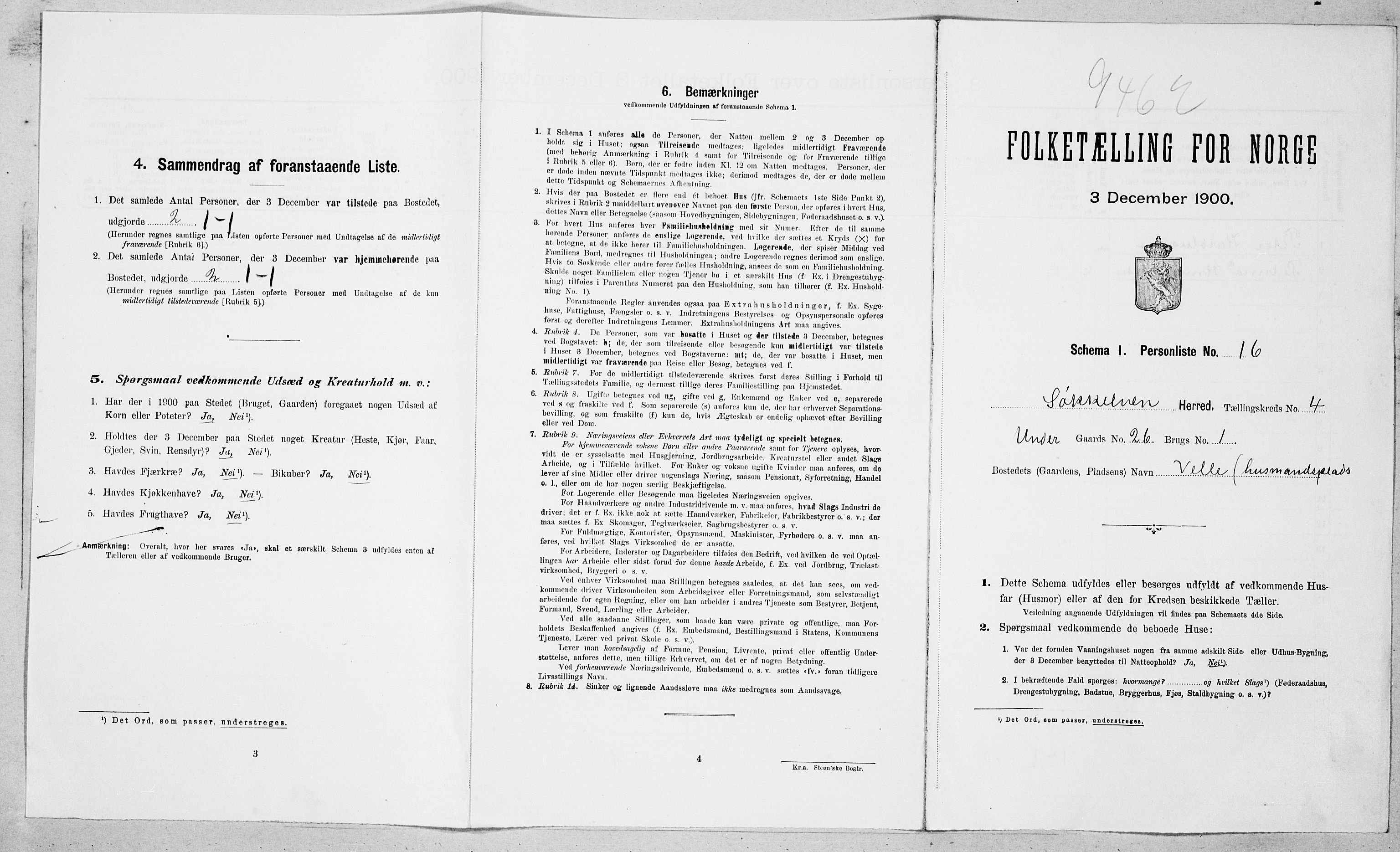 SAT, Folketelling 1900 for 1528 Sykkylven herred, 1900, s. 507