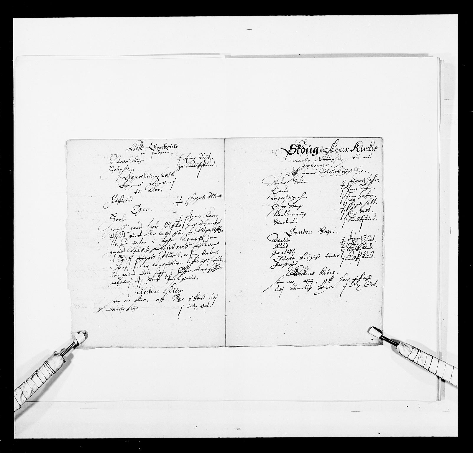 Stattholderembetet 1572-1771, AV/RA-EA-2870/Ek/L0030/0001: Jordebøker 1633-1658: / Kirke- og prestebolsgods i Akershus len, 1654, s. 360