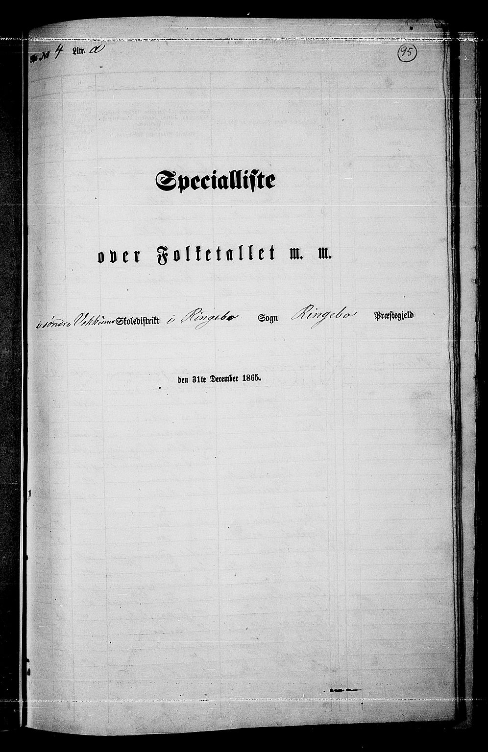 RA, Folketelling 1865 for 0520P Ringebu prestegjeld, 1865, s. 76