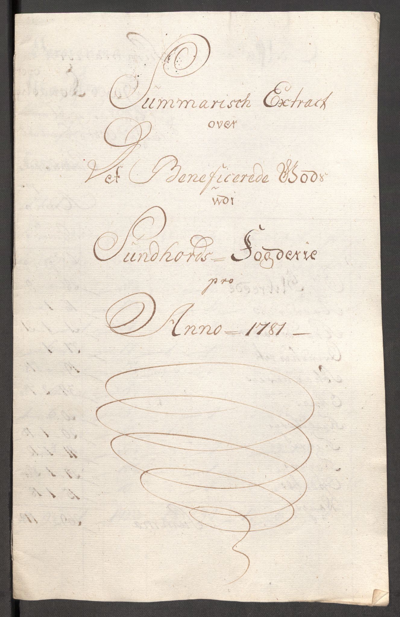 Rentekammeret inntil 1814, Reviderte regnskaper, Fogderegnskap, RA/EA-4092/R48/L3097: Fogderegnskap Sunnhordland og Hardanger, 1781, s. 348