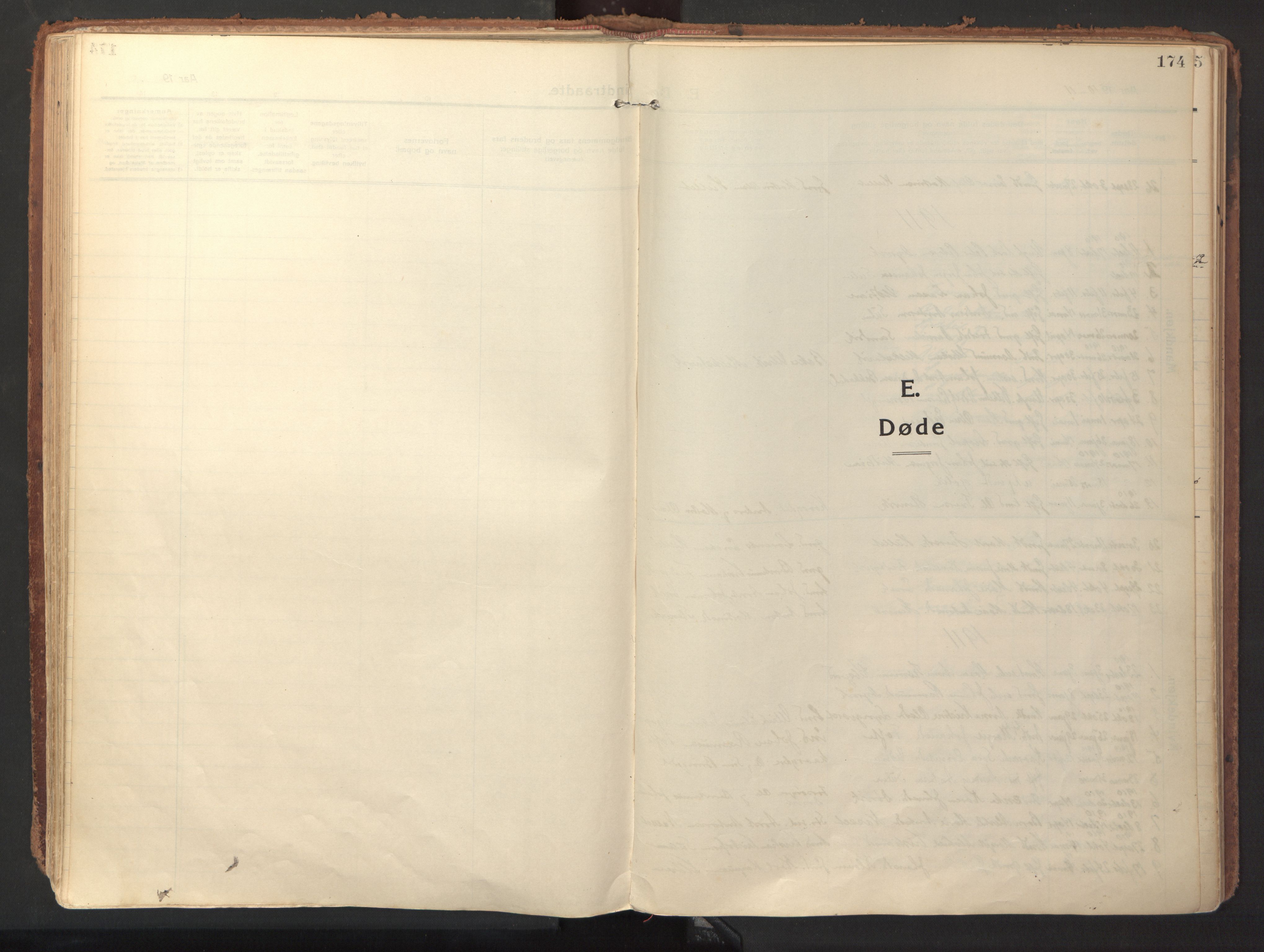 Ministerialprotokoller, klokkerbøker og fødselsregistre - Sør-Trøndelag, SAT/A-1456/640/L0581: Ministerialbok nr. 640A06, 1910-1924, s. 174