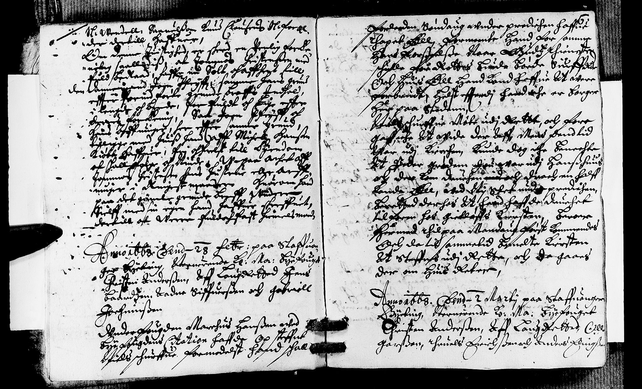 Stavanger byfogd, AV/SAST-A-101408/001/3/30/30BA/L0020: Bytingprotkoll, 1668-1670, s. 5b-6a