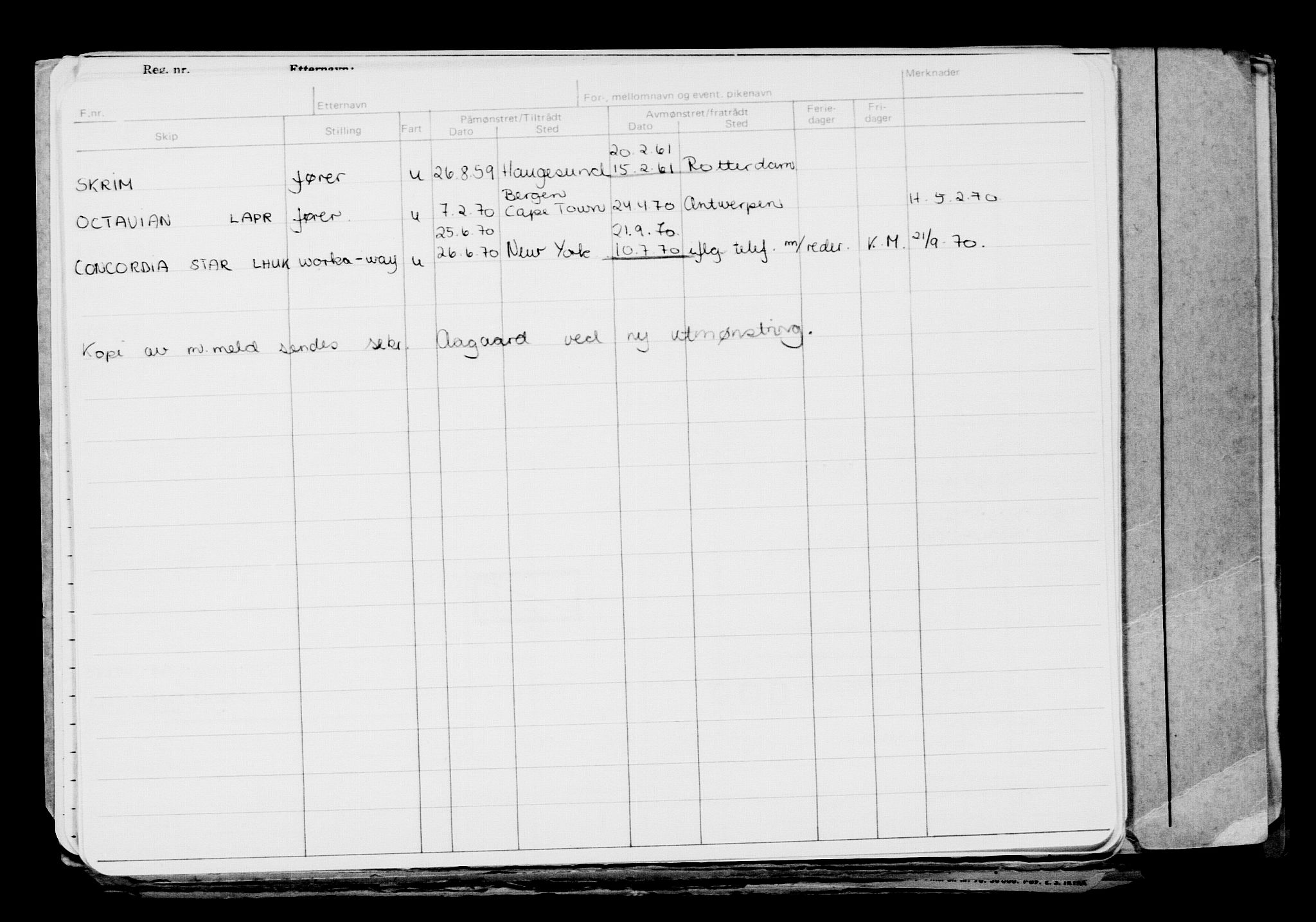 Direktoratet for sjømenn, AV/RA-S-3545/G/Gb/L0154: Hovedkort, 1917-1918, s. 272