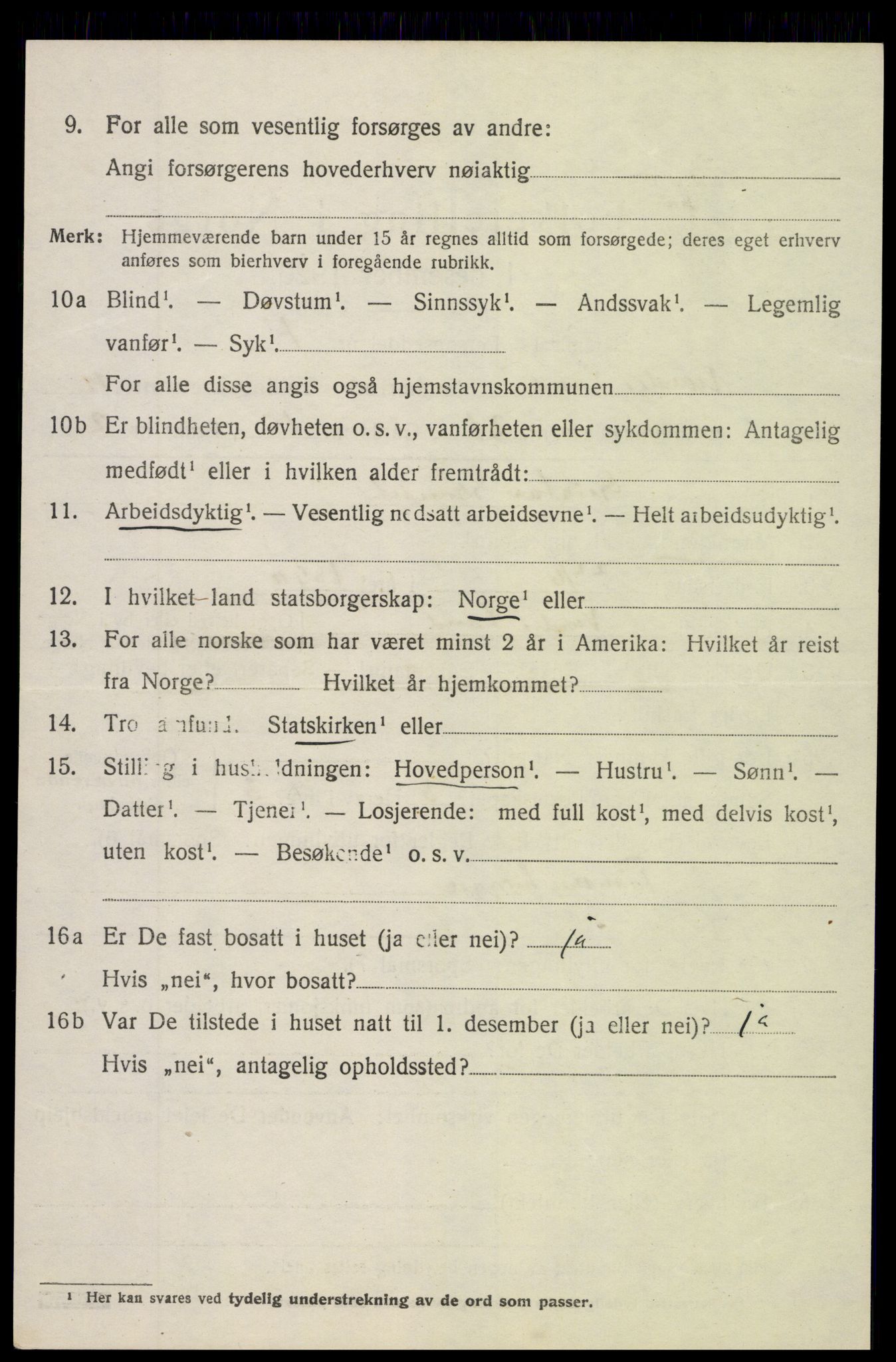 SAH, Folketelling 1920 for 0538 Nordre Land herred, 1920, s. 6093