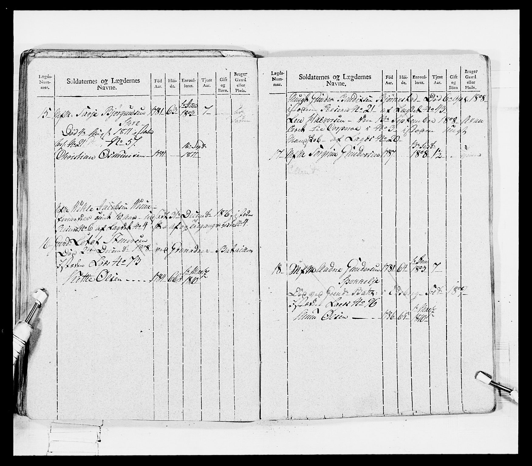 Generalitets- og kommissariatskollegiet, Det kongelige norske kommissariatskollegium, AV/RA-EA-5420/E/Eh/L0116: Telemarkske nasjonale infanteriregiment, 1810, s. 412