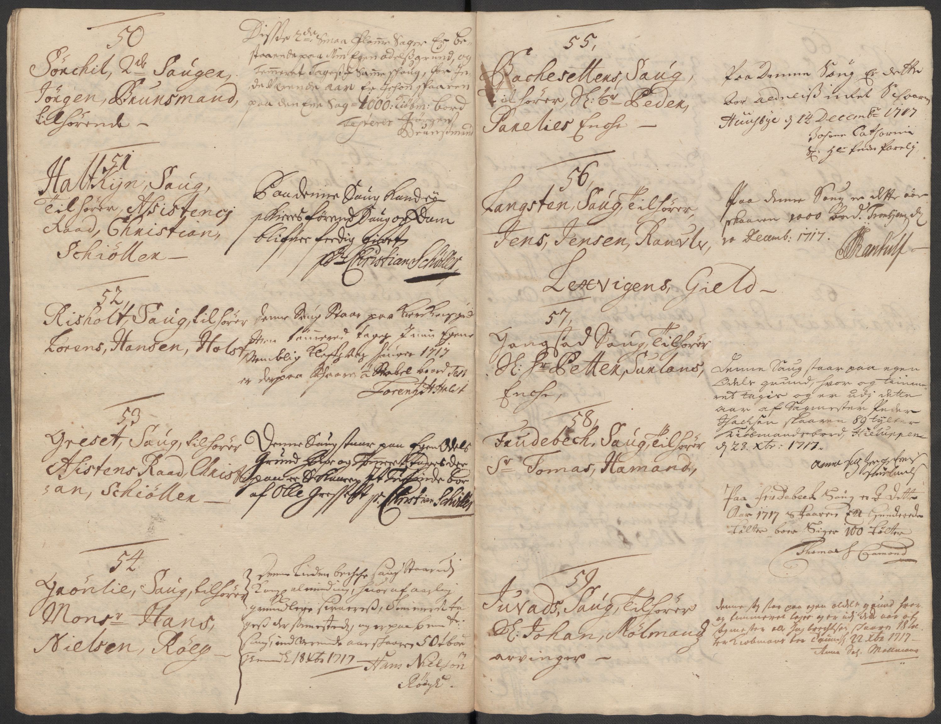 Rentekammeret inntil 1814, Reviderte regnskaper, Fogderegnskap, RA/EA-4092/R62/L4207: Fogderegnskap Stjørdal og Verdal, 1717, s. 153