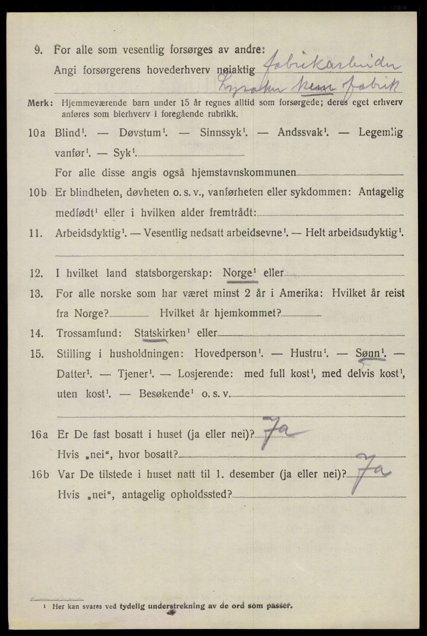 SAO, Folketelling 1920 for 0219 Bærum herred, 1920, s. 25697