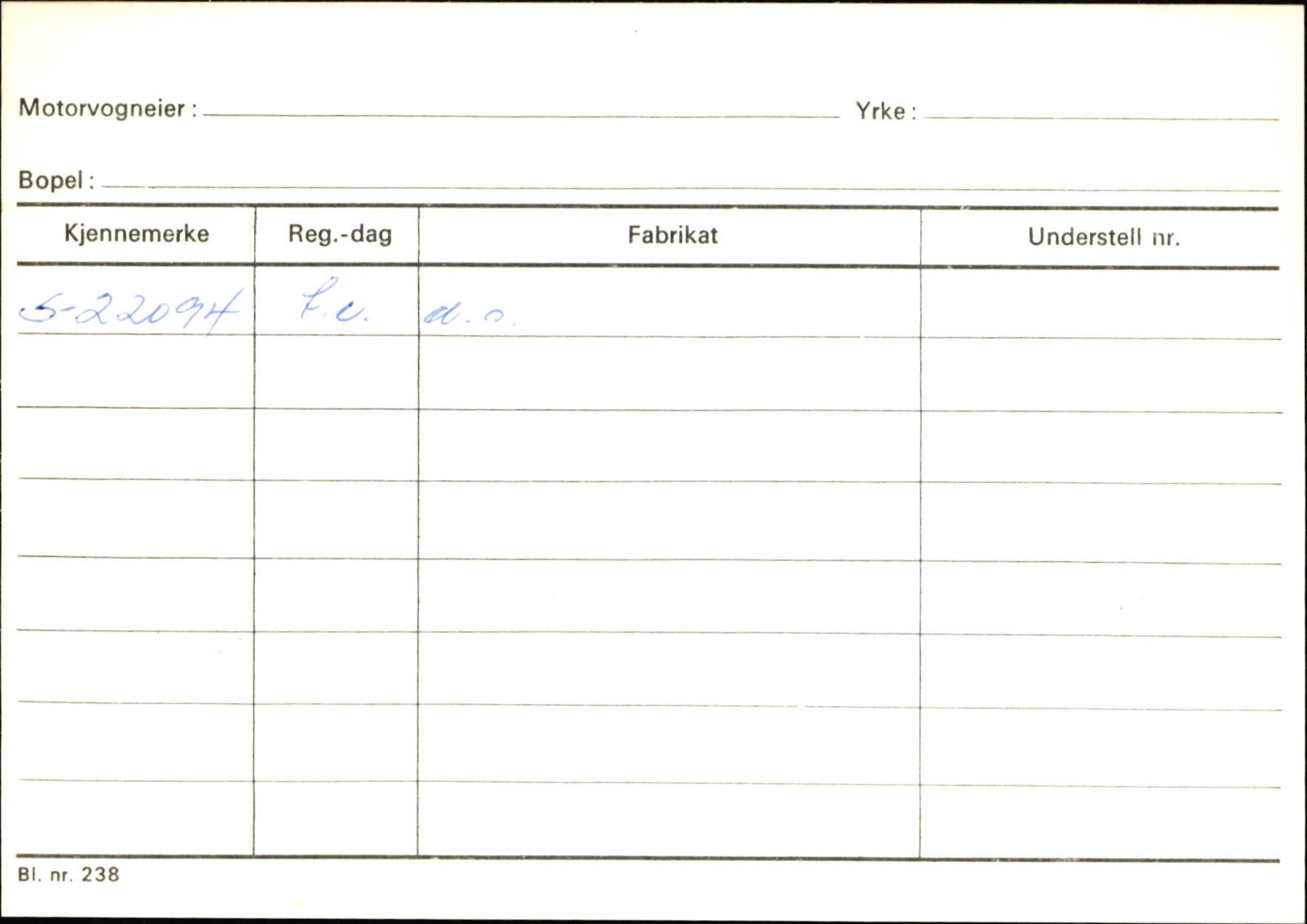 Statens vegvesen, Sogn og Fjordane vegkontor, SAB/A-5301/4/F/L0131: Eigarregister Høyanger P-Å. Stryn S-Å, 1945-1975, s. 1116