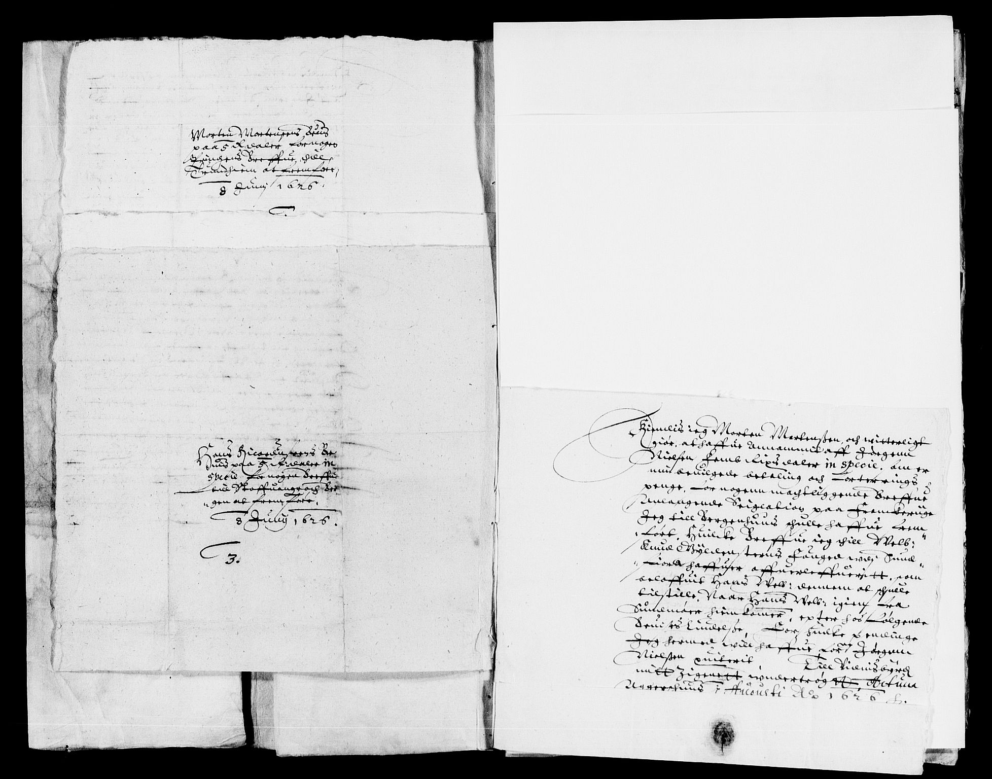 Rentekammeret inntil 1814, Reviderte regnskaper, Lensregnskaper, AV/RA-EA-5023/R/Rb/Rba/L0077: Akershus len, 1626-1627