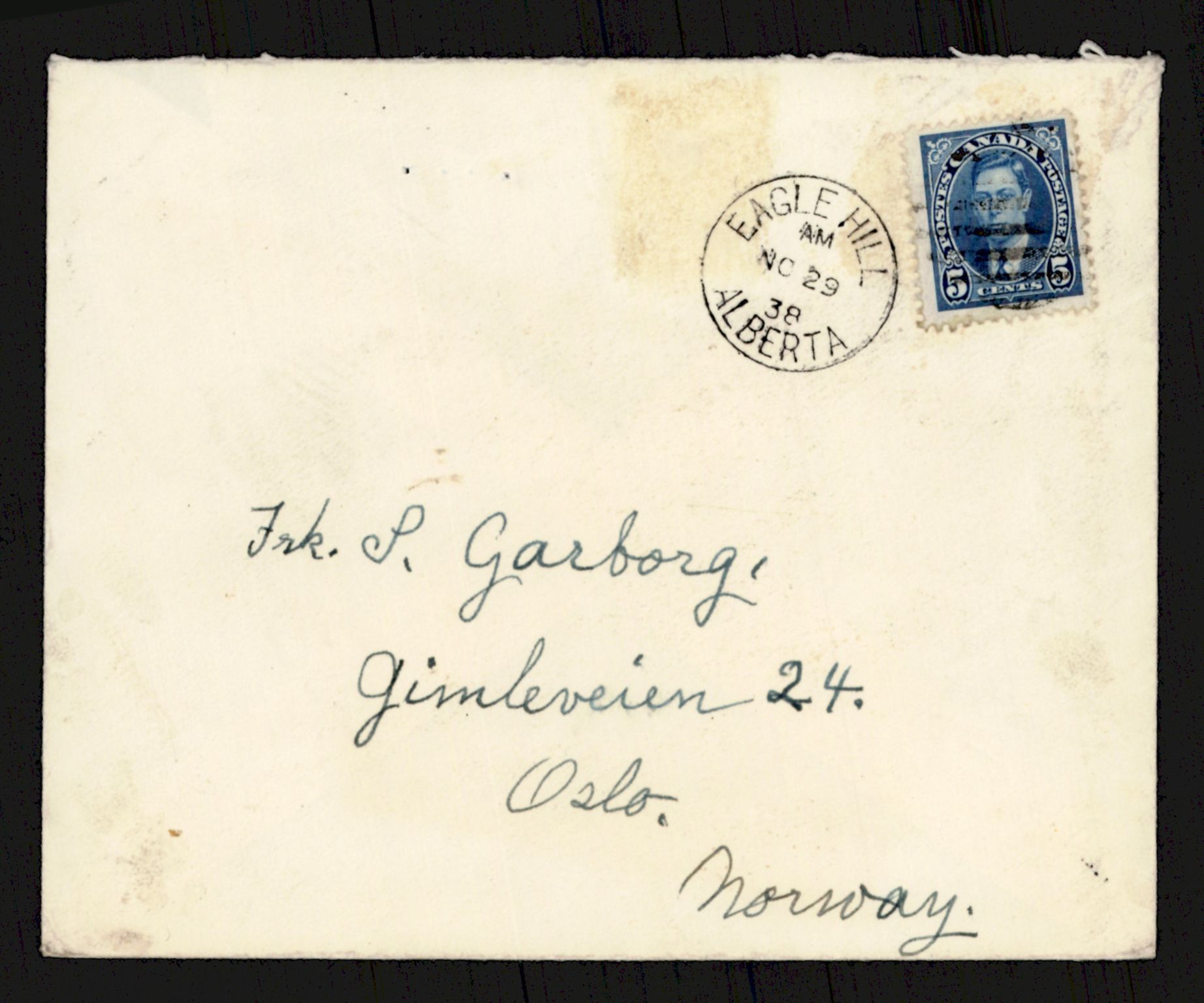 Samlinger til kildeutgivelse, Amerikabrevene, AV/RA-EA-4057/F/L0002: Innlån fra Oslo: Garborgbrevene III - V, 1838-1914, s. 660