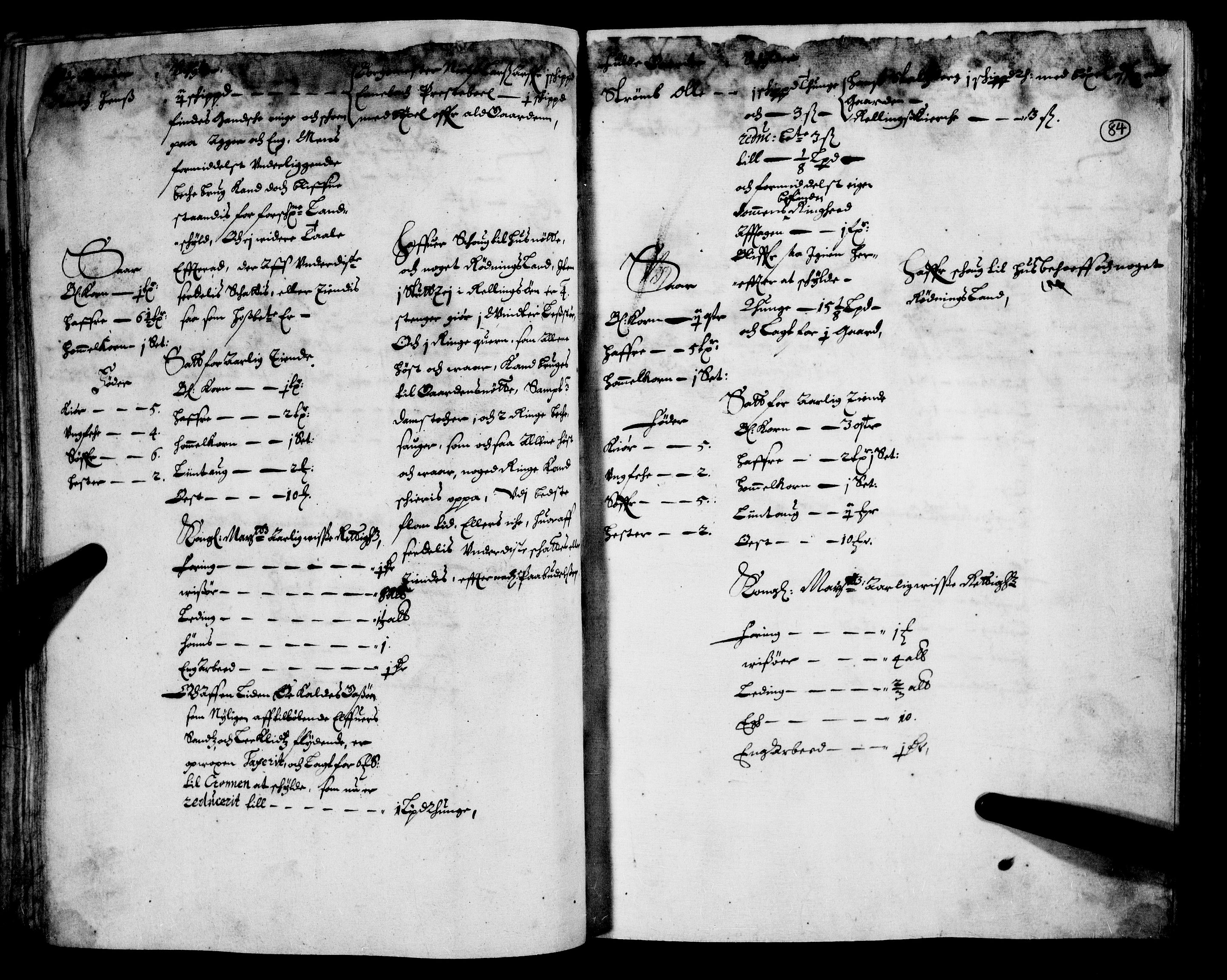 Rentekammeret inntil 1814, Realistisk ordnet avdeling, AV/RA-EA-4070/N/Nb/Nba/L0007: Nedre Romerike fogderi, 1. del, 1666, s. 83b-84a