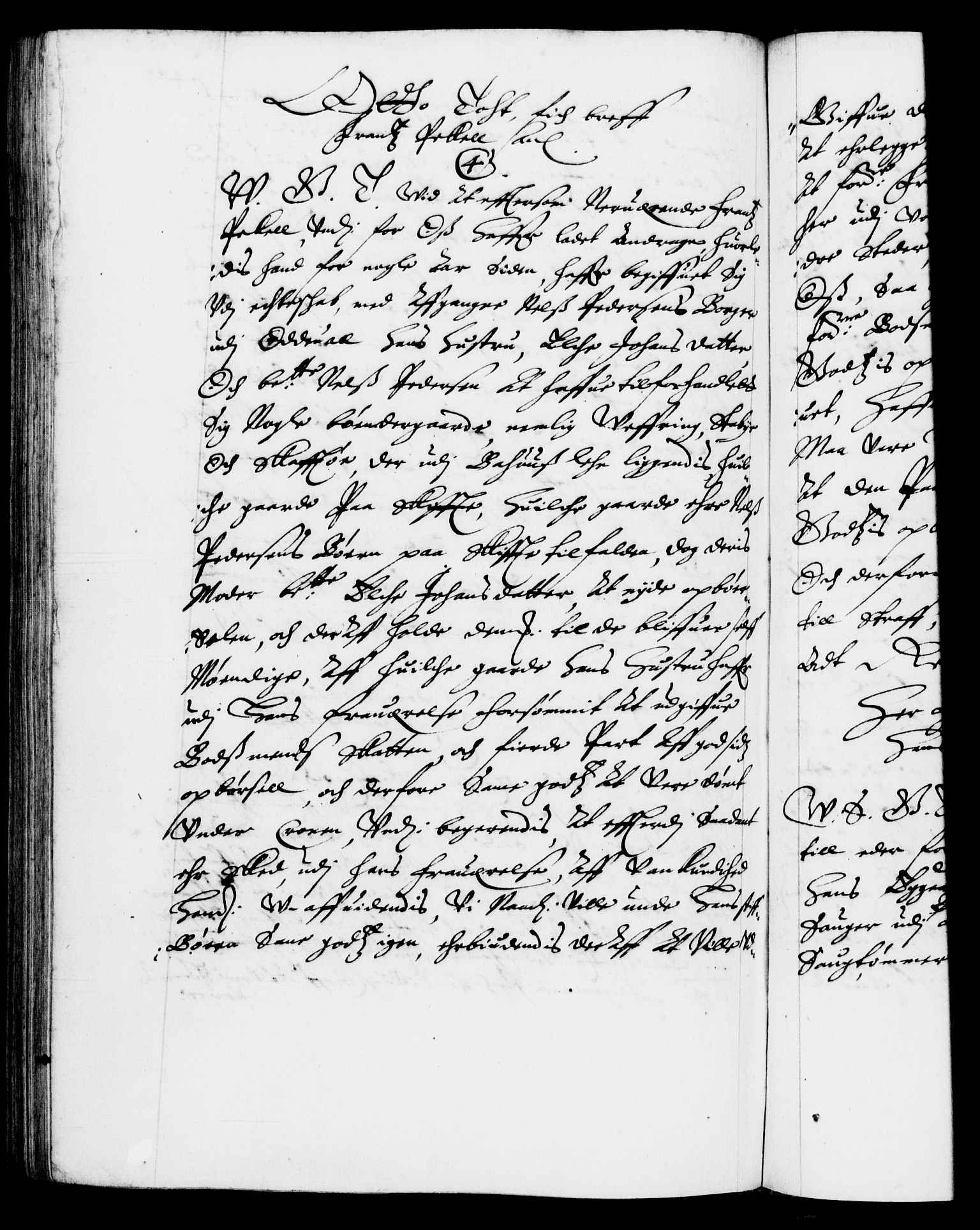 Danske Kanselli 1572-1799, AV/RA-EA-3023/F/Fc/Fca/Fcab/L0006: Norske tegnelser (mikrofilm), 1634-1639, s. 413b
