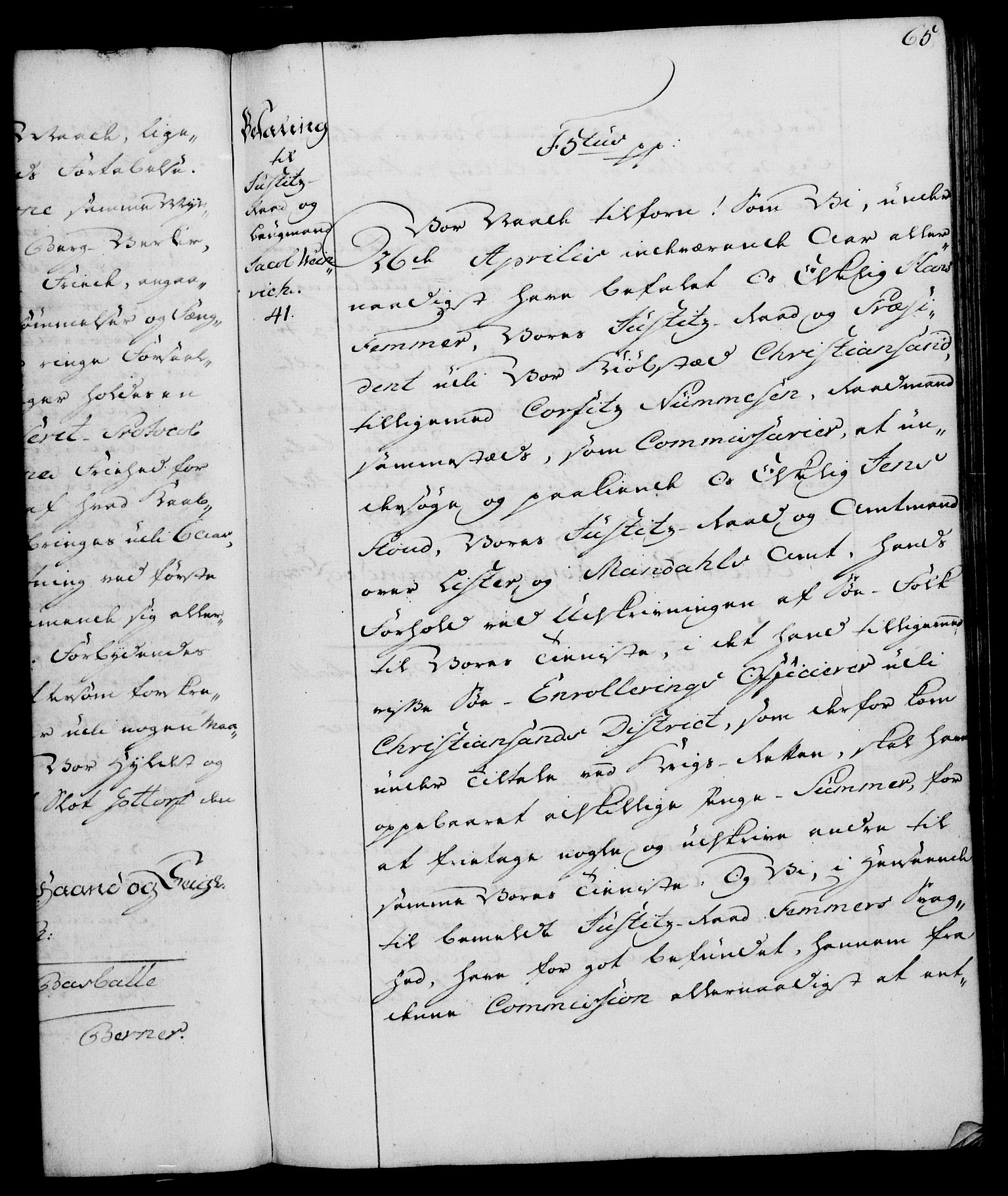 Rentekammeret, Kammerkanselliet, AV/RA-EA-3111/G/Gg/Gga/L0007: Norsk ekspedisjonsprotokoll med register (merket RK 53.7), 1759-1768, s. 65
