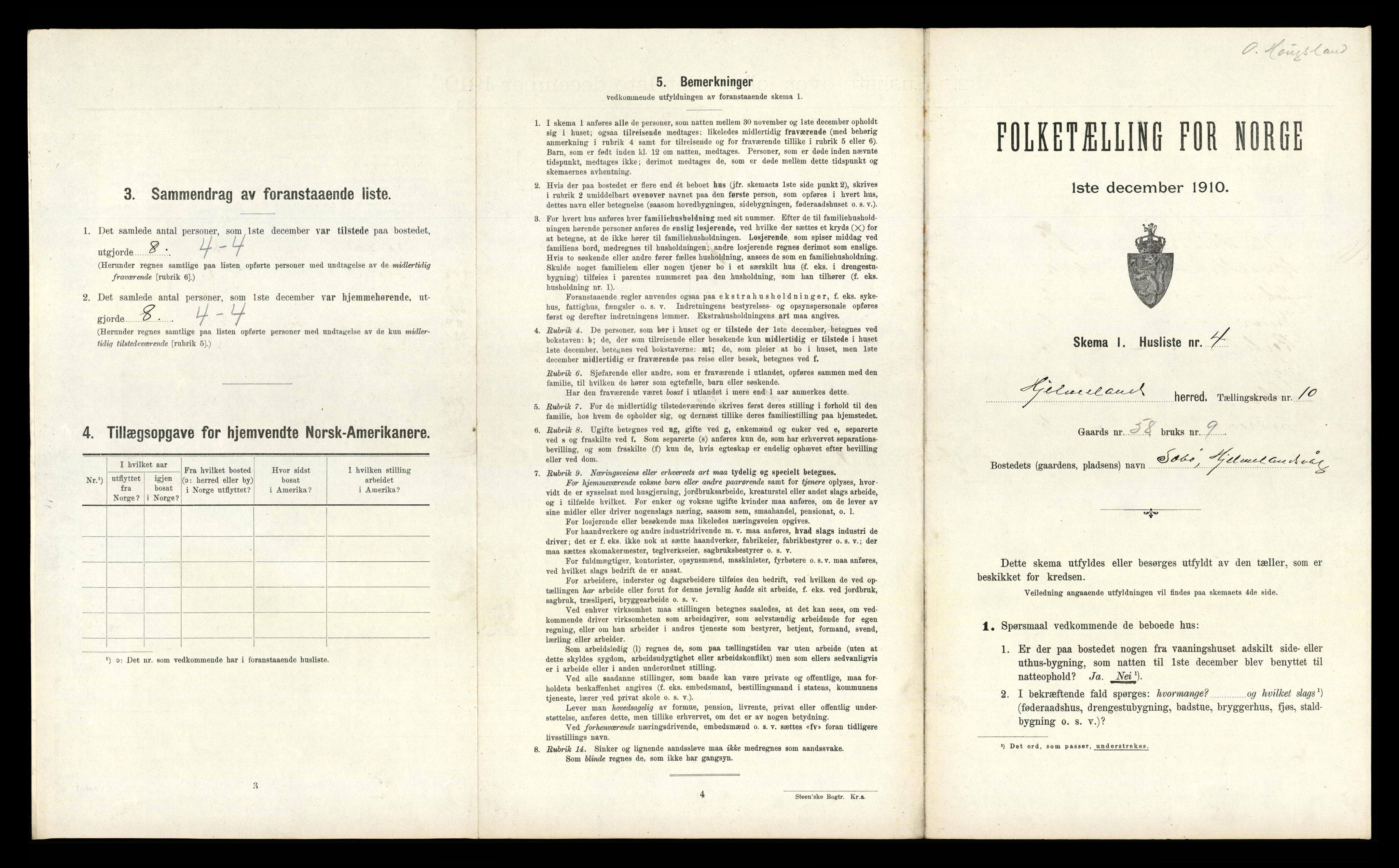 RA, Folketelling 1910 for 1133 Hjelmeland herred, 1910, s. 544