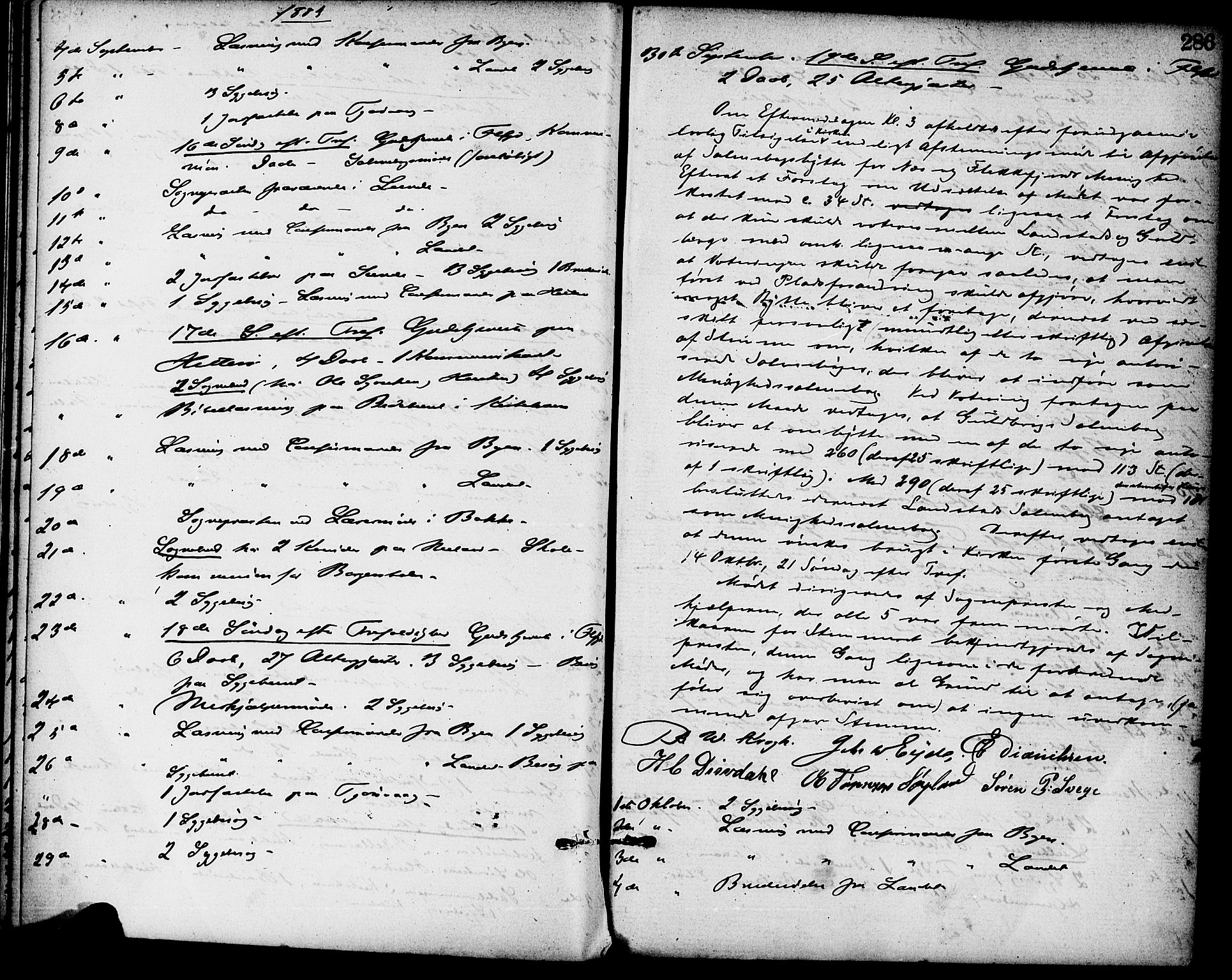 Flekkefjord sokneprestkontor, AV/SAK-1111-0012/F/Fa/Fac/L0007: Ministerialbok nr. A 7, 1875-1885, s. 286