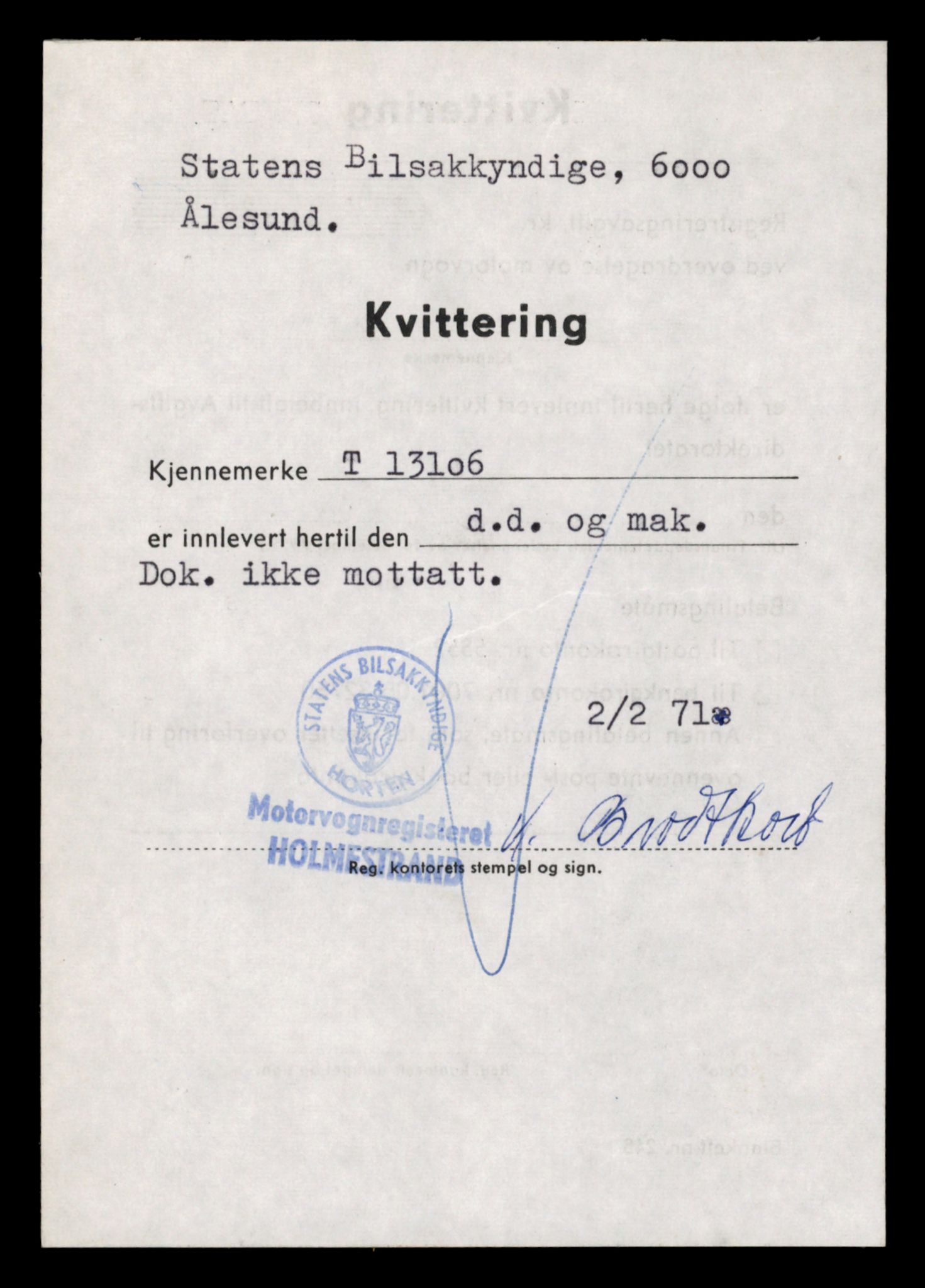 Møre og Romsdal vegkontor - Ålesund trafikkstasjon, AV/SAT-A-4099/F/Fe/L0037: Registreringskort for kjøretøy T 13031 - T 13179, 1927-1998, s. 1493