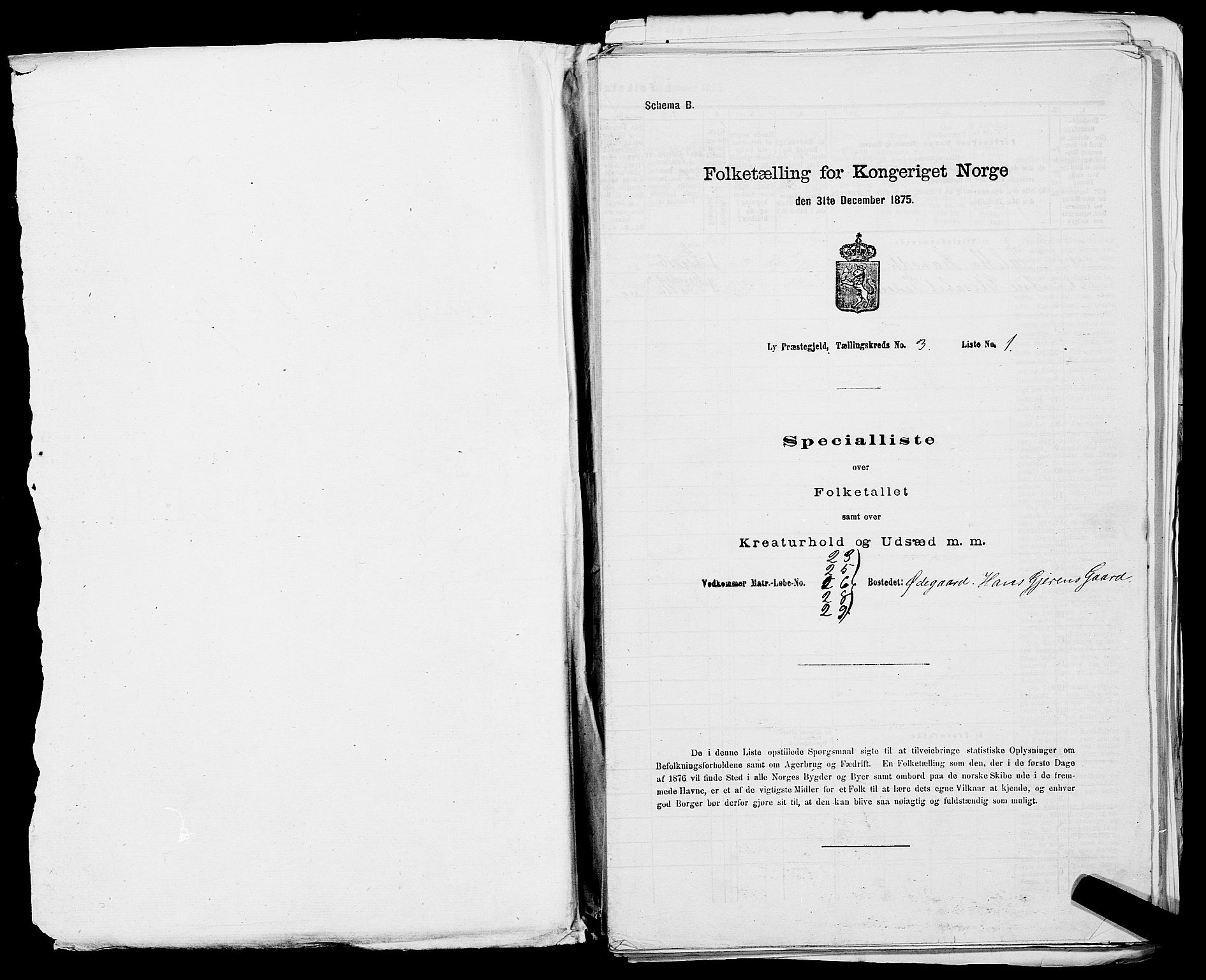SAST, Folketelling 1875 for 1121P Lye prestegjeld, 1875, s. 328