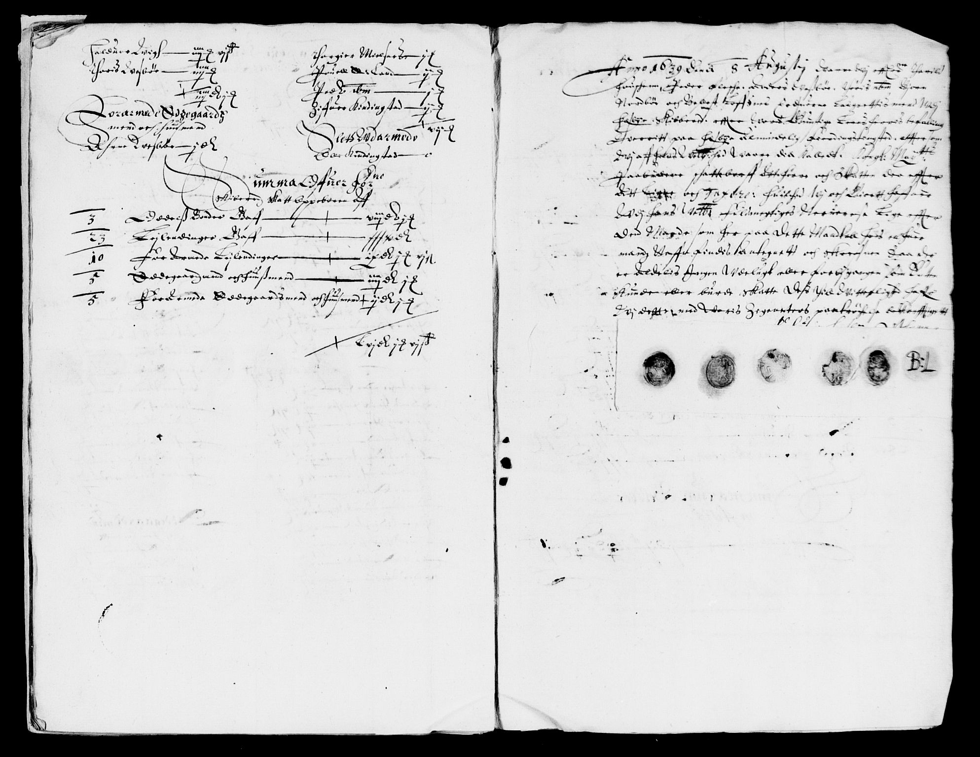 Rentekammeret inntil 1814, Reviderte regnskaper, Lensregnskaper, AV/RA-EA-5023/R/Rb/Rbs/L0024: Stavanger len, 1639-1641