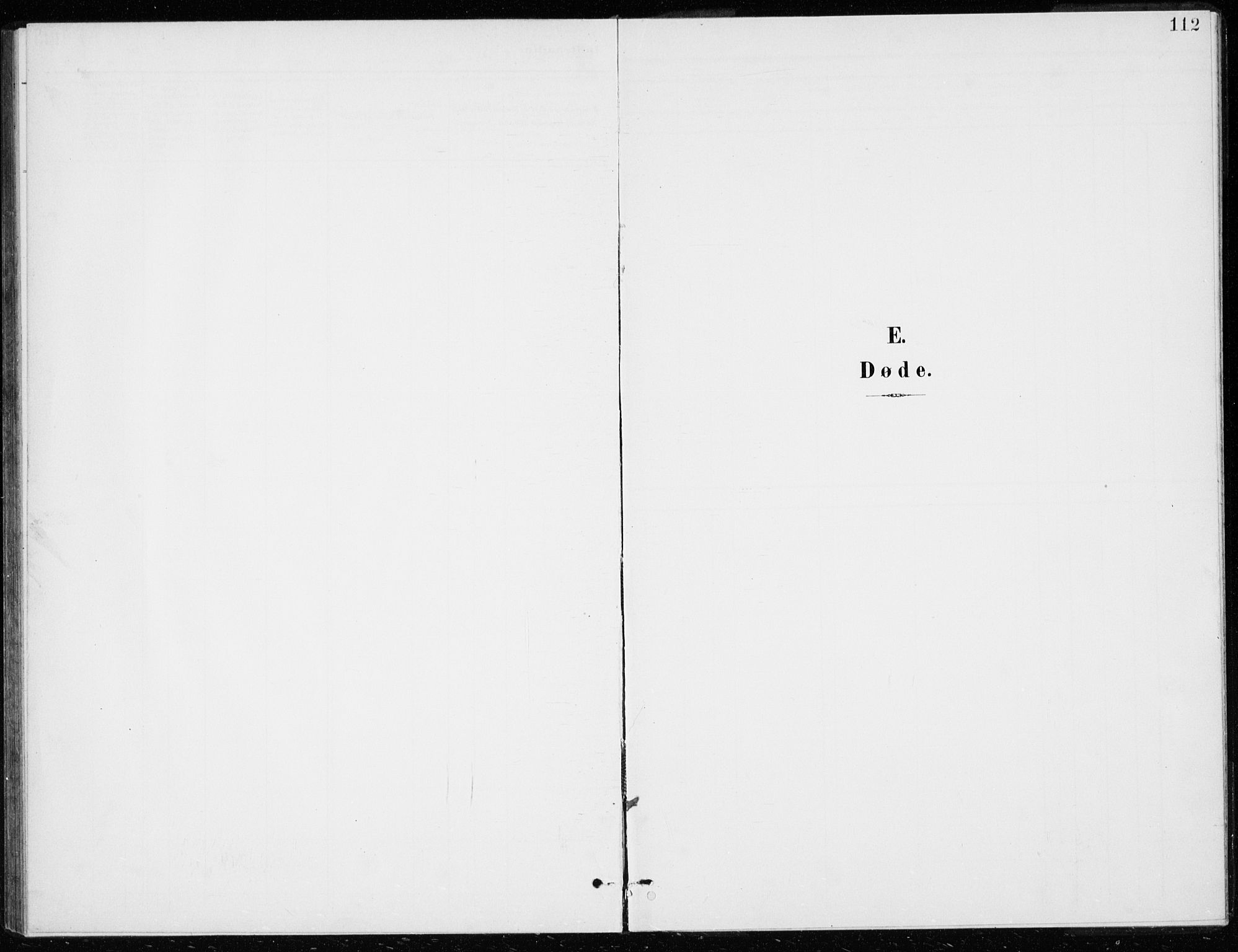 Modum kirkebøker, SAKO/A-234/G/Gd/L0001: Klokkerbok nr. IV 1, 1901-1921, s. 112