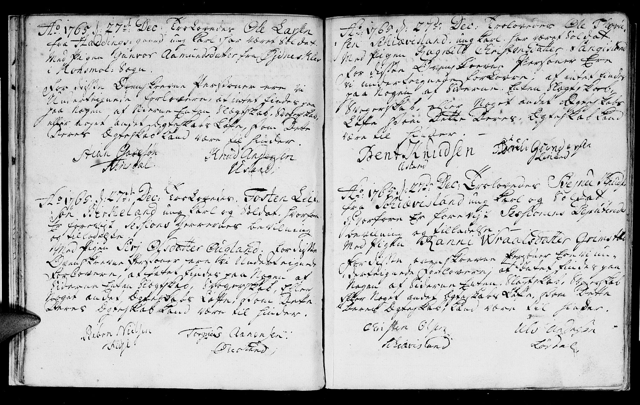 Holum sokneprestkontor, AV/SAK-1111-0022/F/Fa/Fab/L0002: Ministerialbok nr. A 2, 1753-1798, s. 16