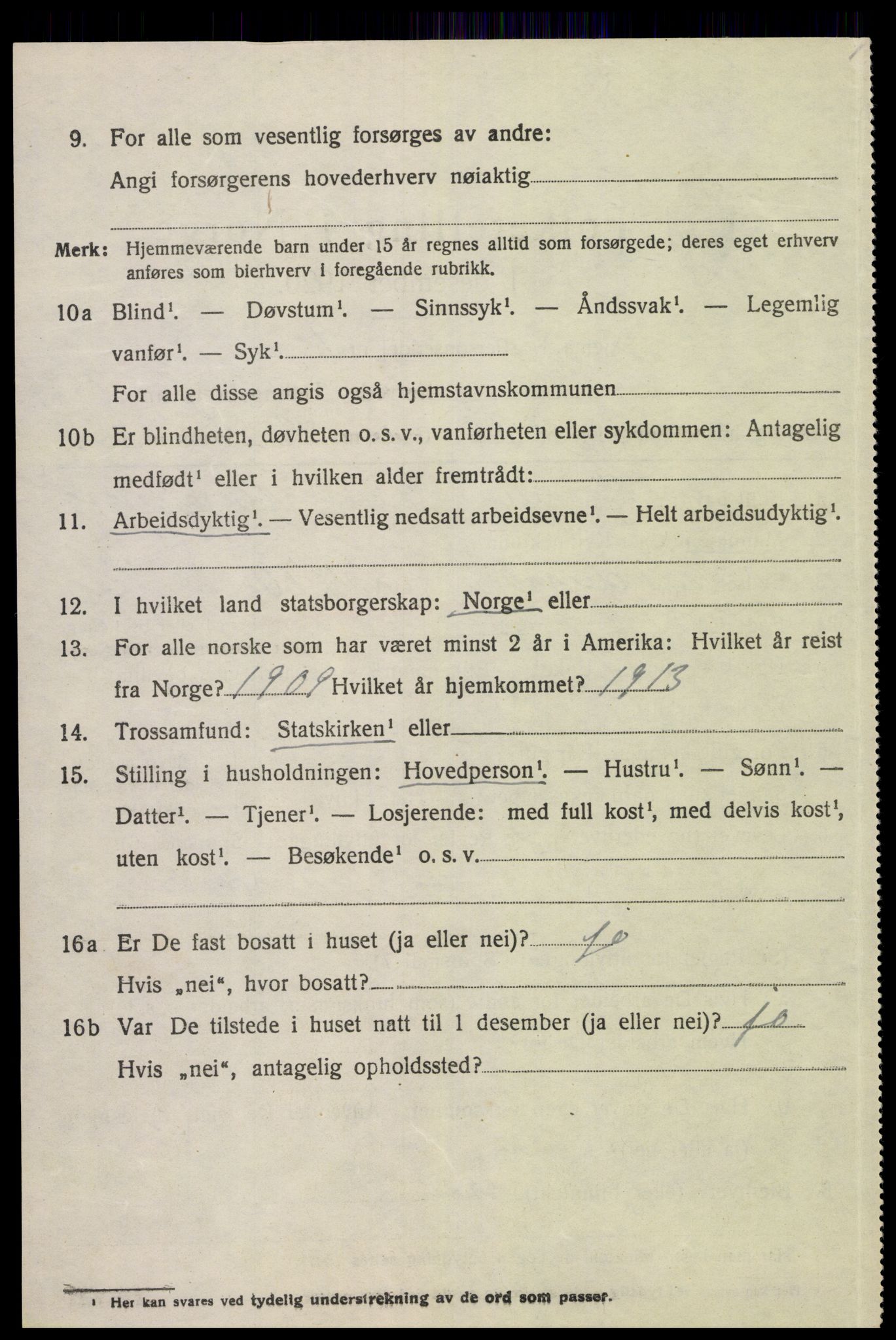 SAK, Folketelling 1920 for 1041 Lista herred, 1920, s. 12896