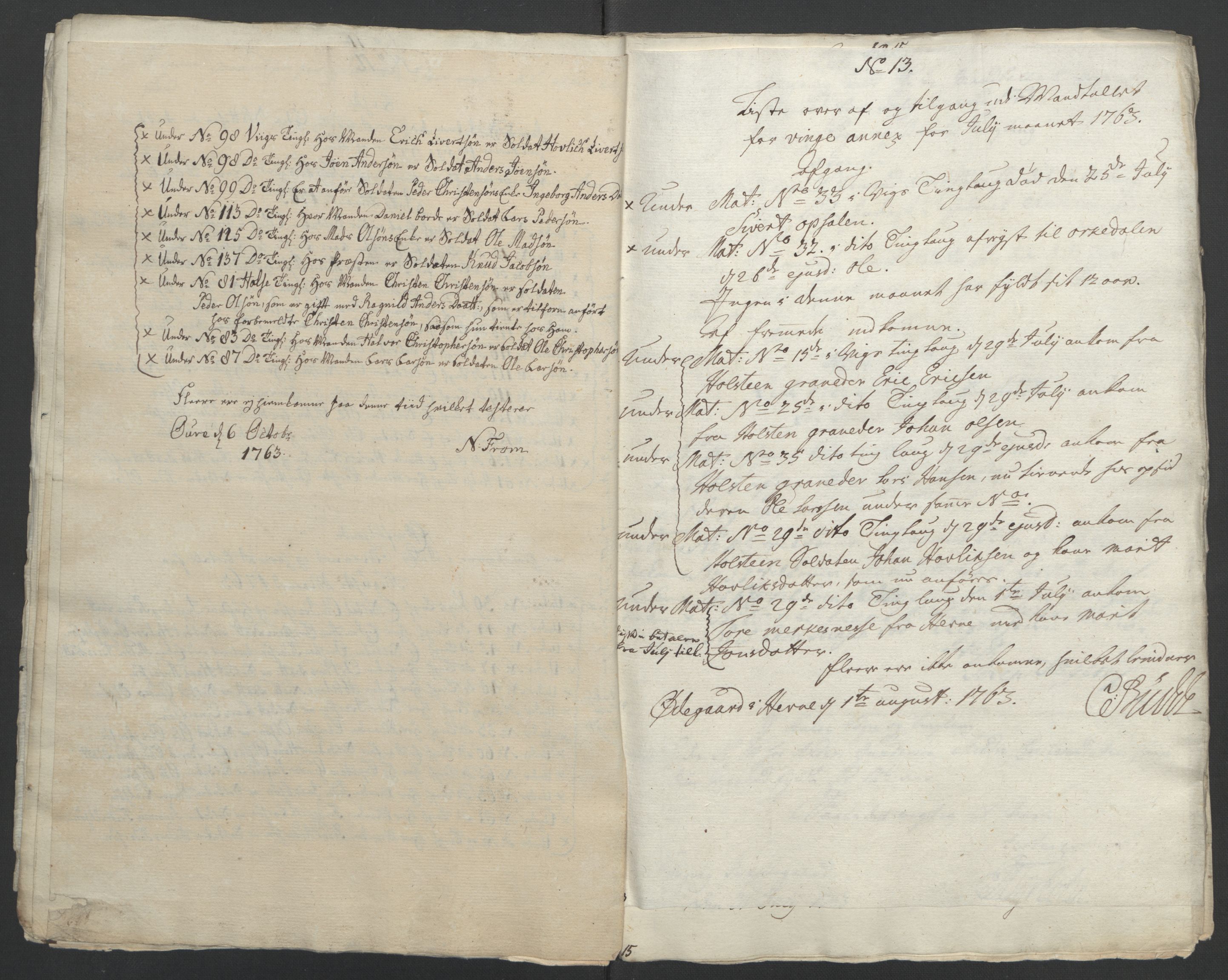 Rentekammeret inntil 1814, Reviderte regnskaper, Fogderegnskap, RA/EA-4092/R56/L3841: Ekstraskatten Nordmøre, 1762-1763, s. 288