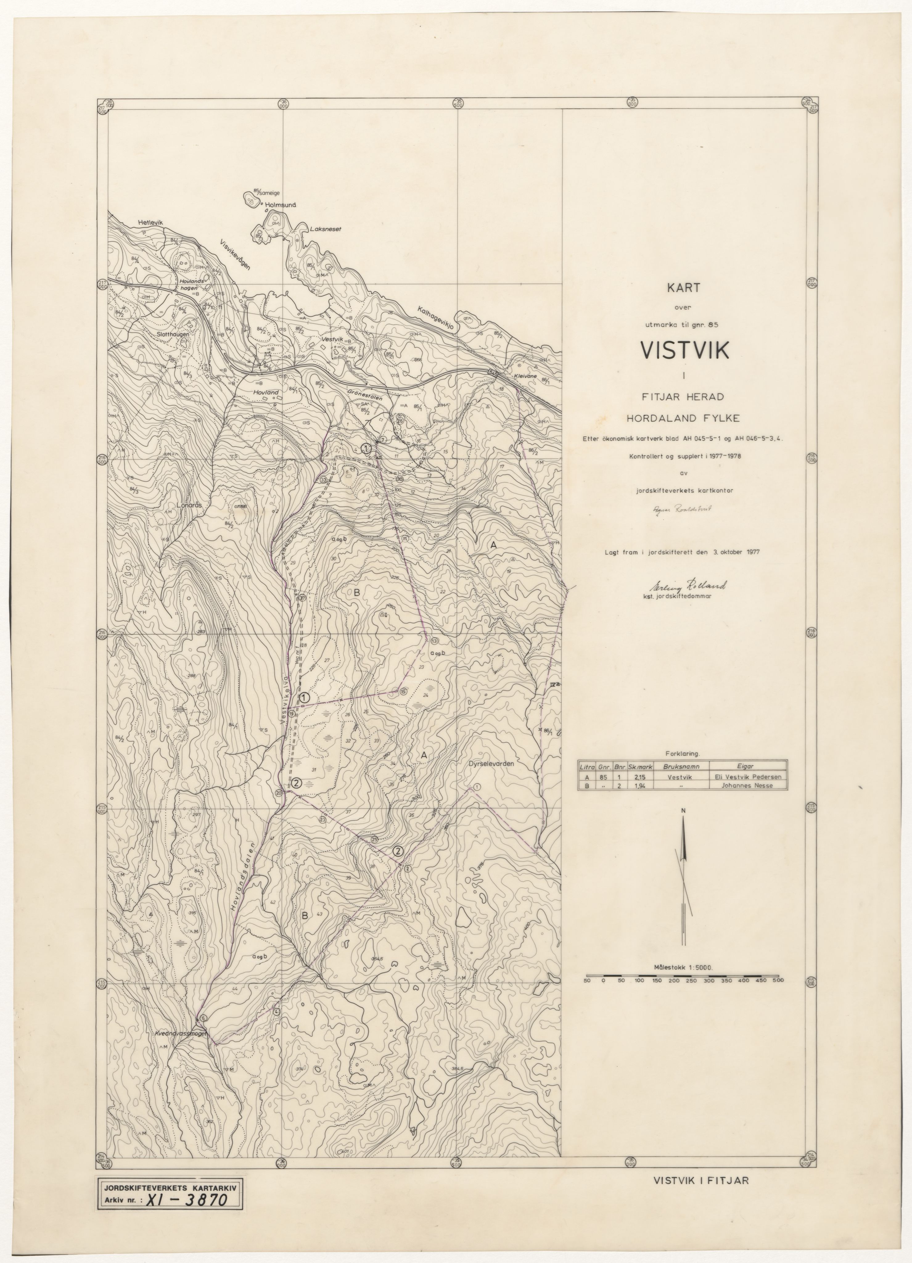 Jordskifteverkets kartarkiv, RA/S-3929/T, 1859-1988, s. 4430