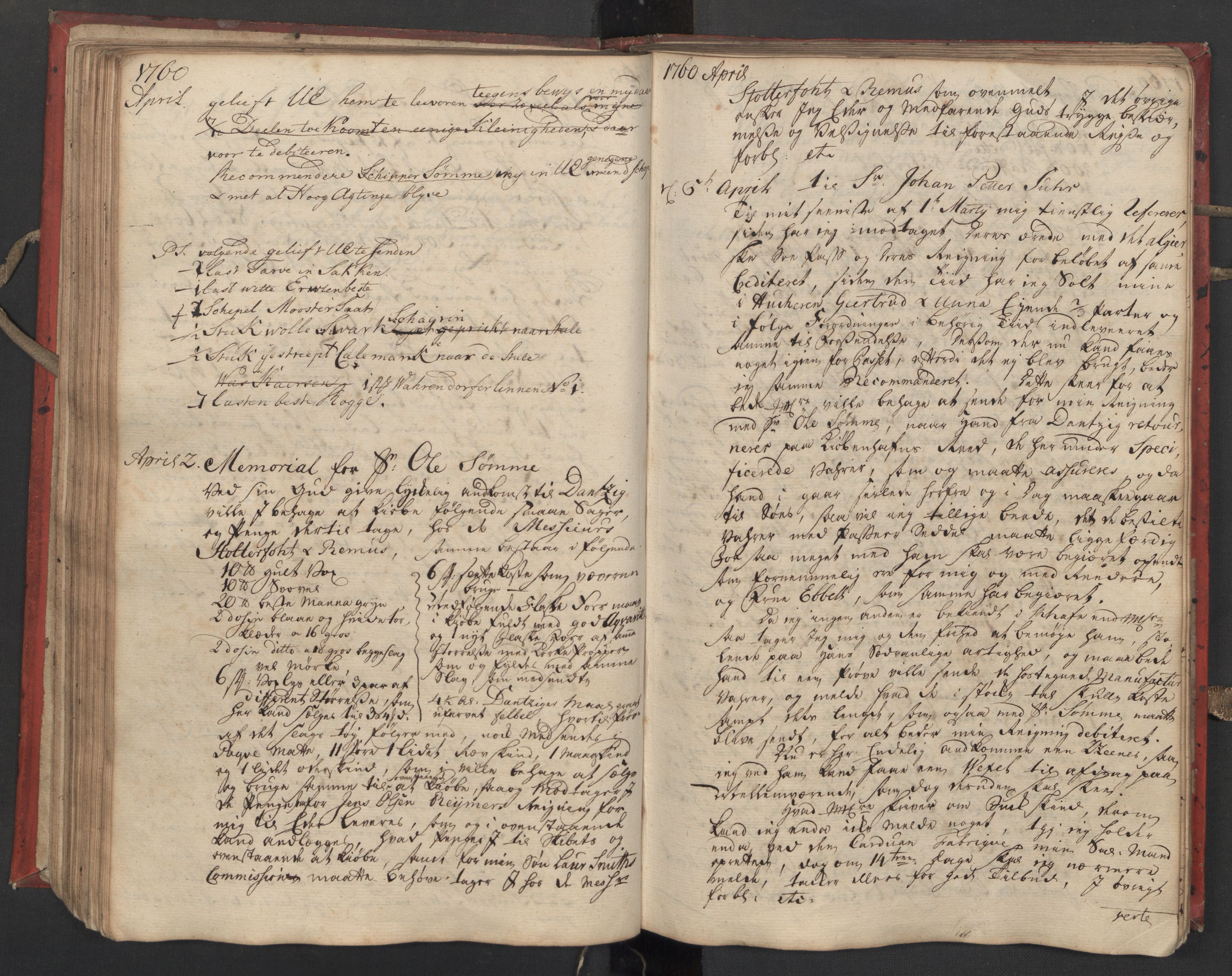 Pa 0119 - Smith, Lauritz Andersen og Lauritz Lauritzen, SAST/A-100231/O/L0002: Kopibok, 1755-1766, s. 93