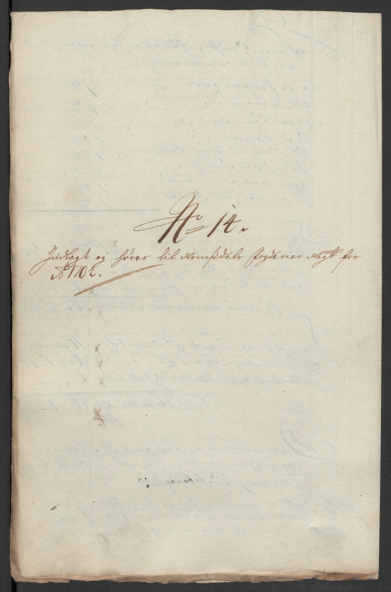 Rentekammeret inntil 1814, Reviderte regnskaper, Fogderegnskap, RA/EA-4092/R55/L3656: Fogderegnskap Romsdal, 1703-1705, s. 262