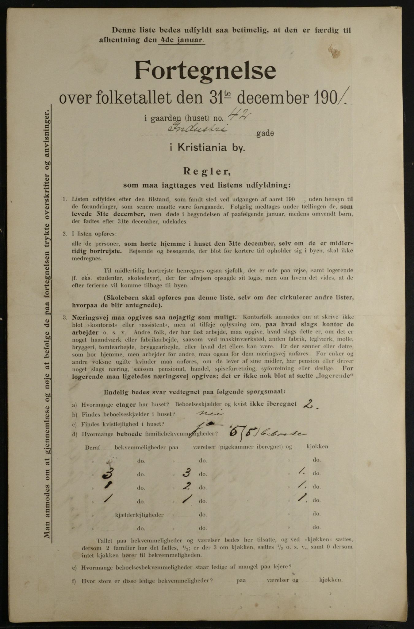 OBA, Kommunal folketelling 31.12.1901 for Kristiania kjøpstad, 1901, s. 6832