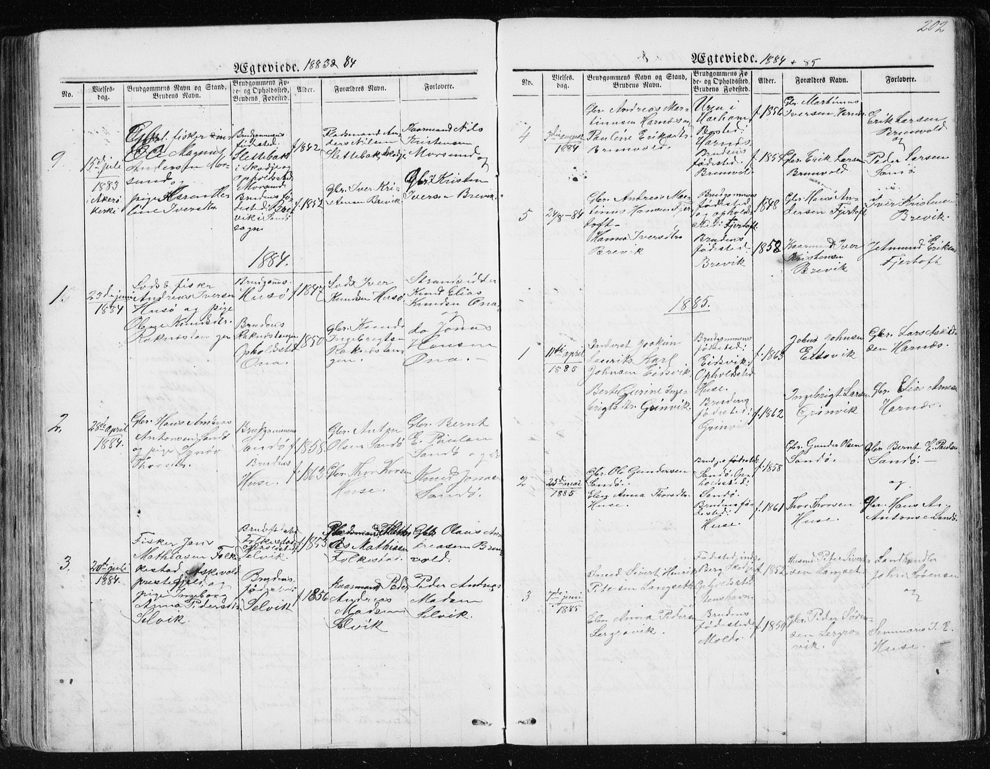 Ministerialprotokoller, klokkerbøker og fødselsregistre - Møre og Romsdal, SAT/A-1454/561/L0732: Klokkerbok nr. 561C02, 1867-1900, s. 202