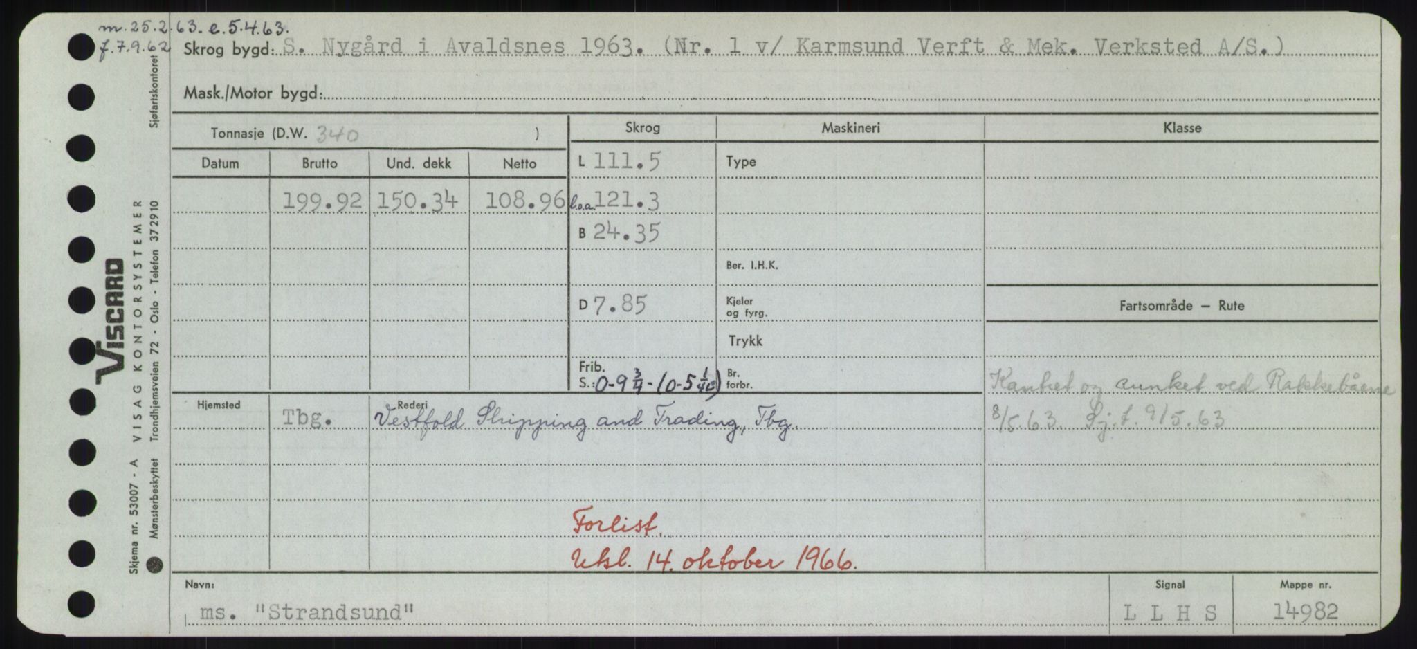 Sjøfartsdirektoratet med forløpere, Skipsmålingen, AV/RA-S-1627/H/Hd/L0036: Fartøy, St, s. 587