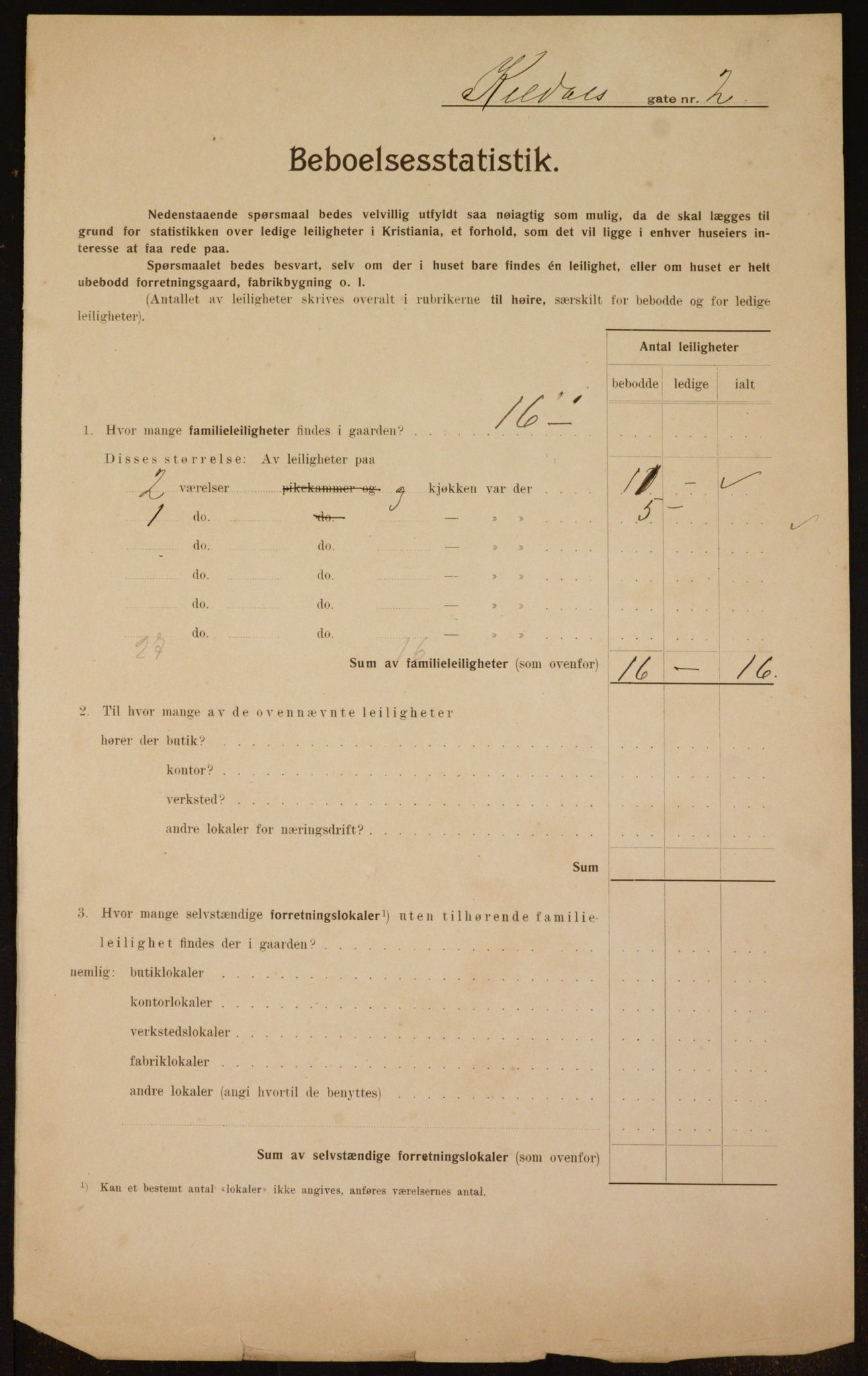 OBA, Kommunal folketelling 1.2.1910 for Kristiania, 1910, s. 47985