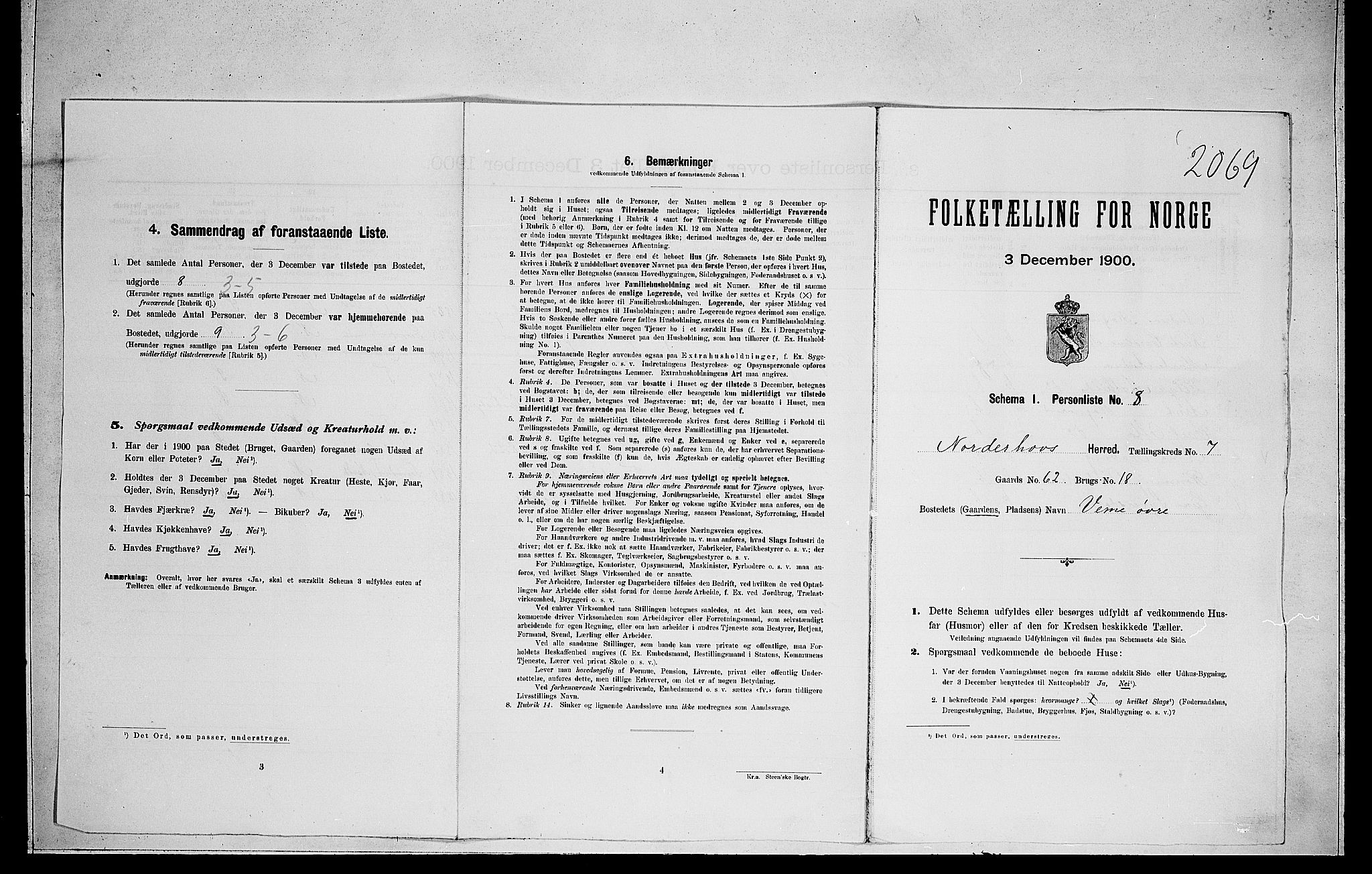 RA, Folketelling 1900 for 0613 Norderhov herred, 1900, s. 1515