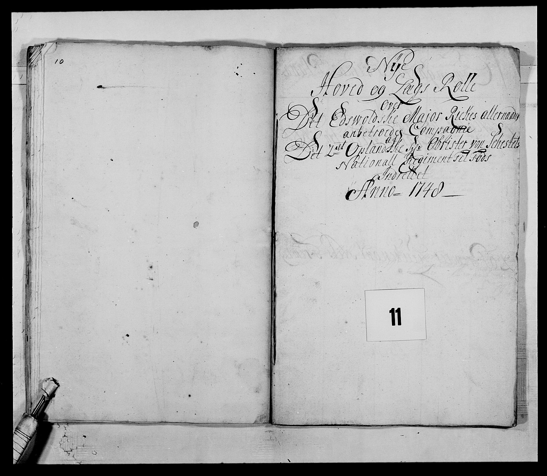 Kommanderende general (KG I) med Det norske krigsdirektorium, AV/RA-EA-5419/E/Ea/L0505: 2. Opplandske regiment, 1748, s. 307
