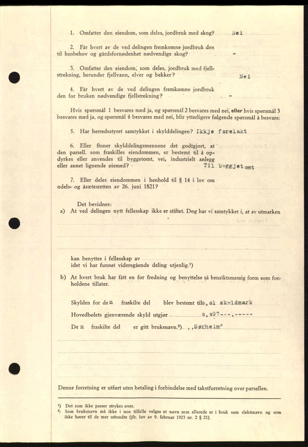 Romsdal sorenskriveri, AV/SAT-A-4149/1/2/2C: Pantebok nr. A7, 1939-1939, Dagboknr: 1156/1939