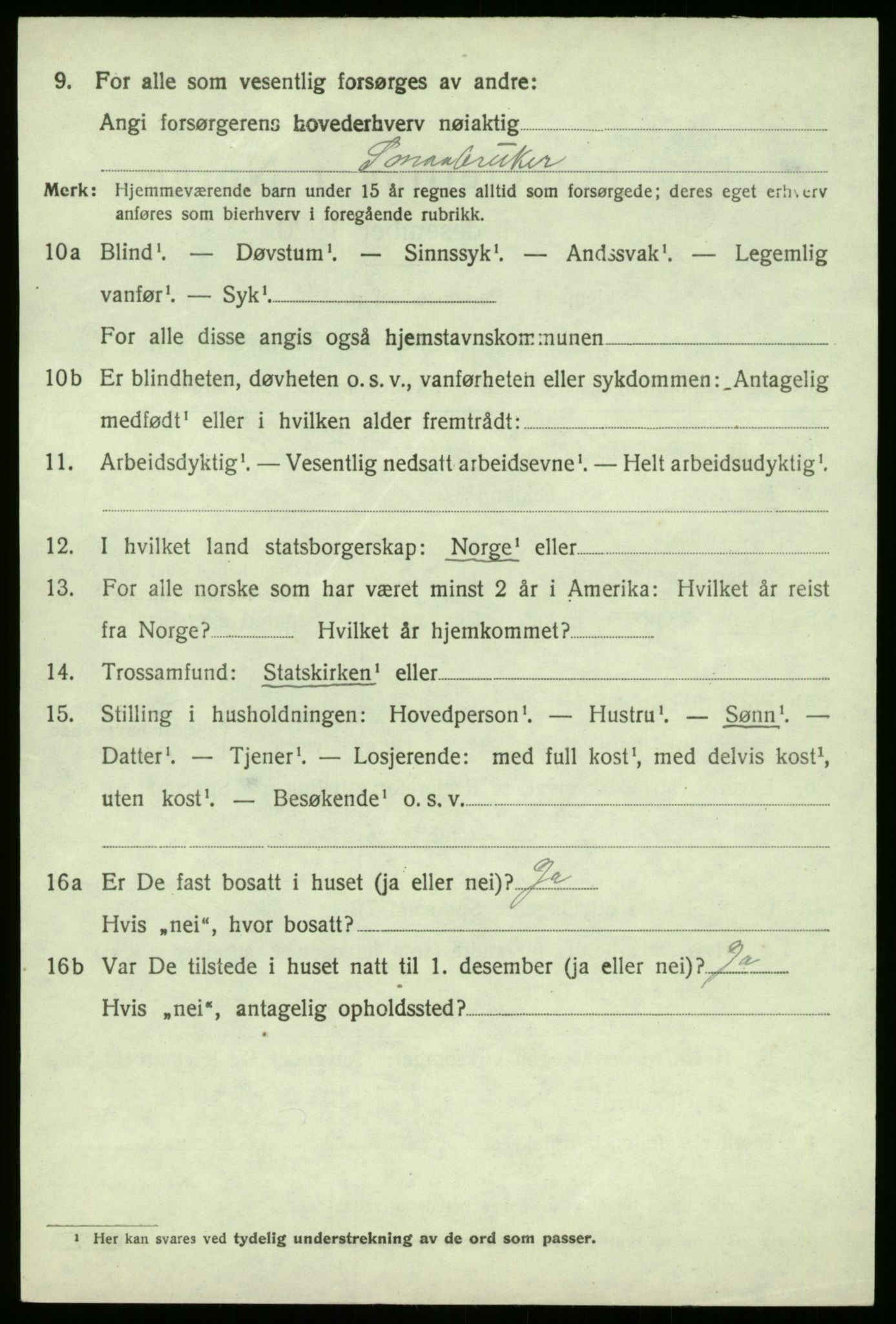 SAB, Folketelling 1920 for 1419 Leikanger herred, 1920, s. 5515