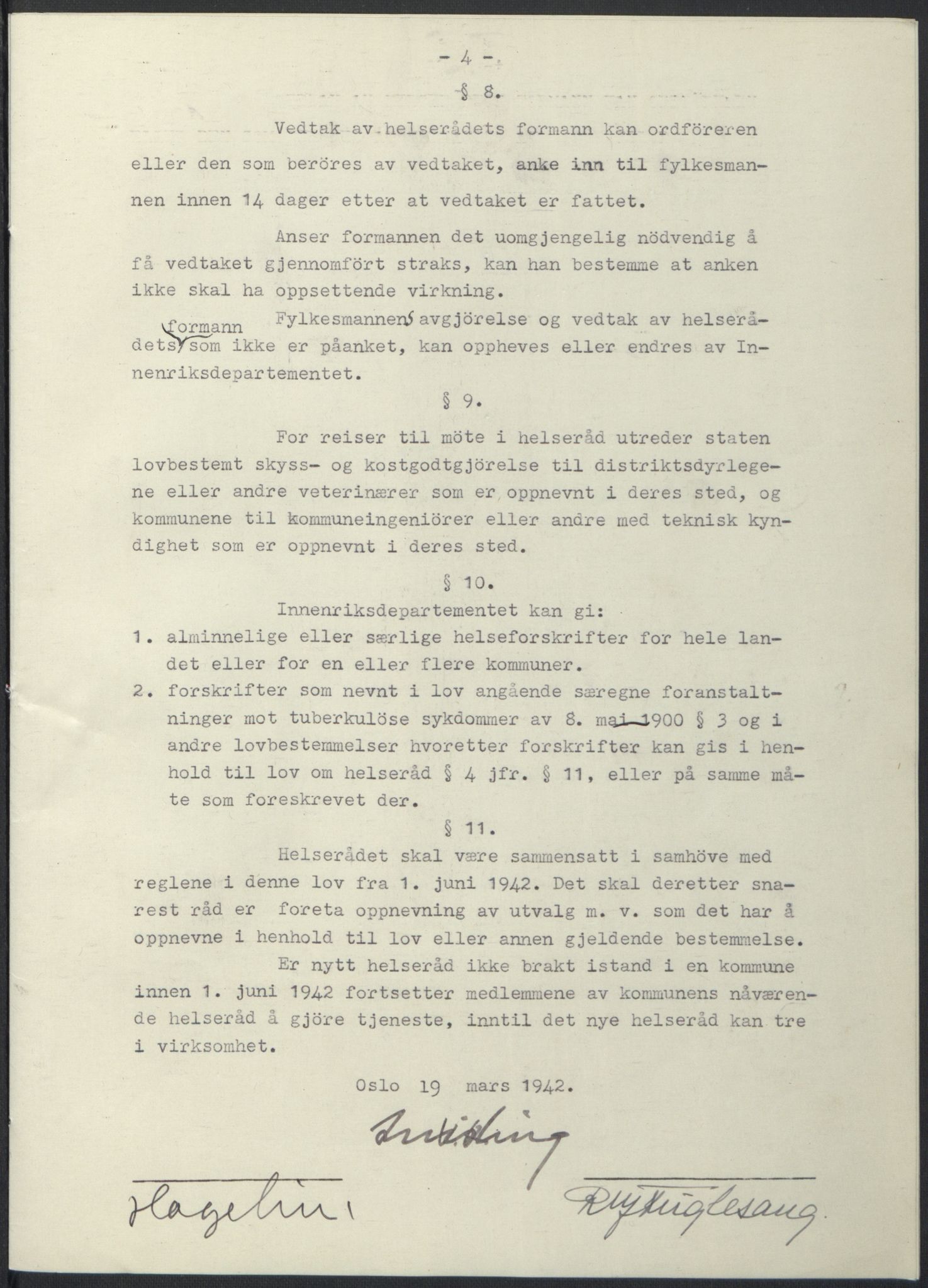 NS-administrasjonen 1940-1945 (Statsrådsekretariatet, de kommisariske statsråder mm), RA/S-4279/D/Db/L0097: Lover I, 1942, s. 203