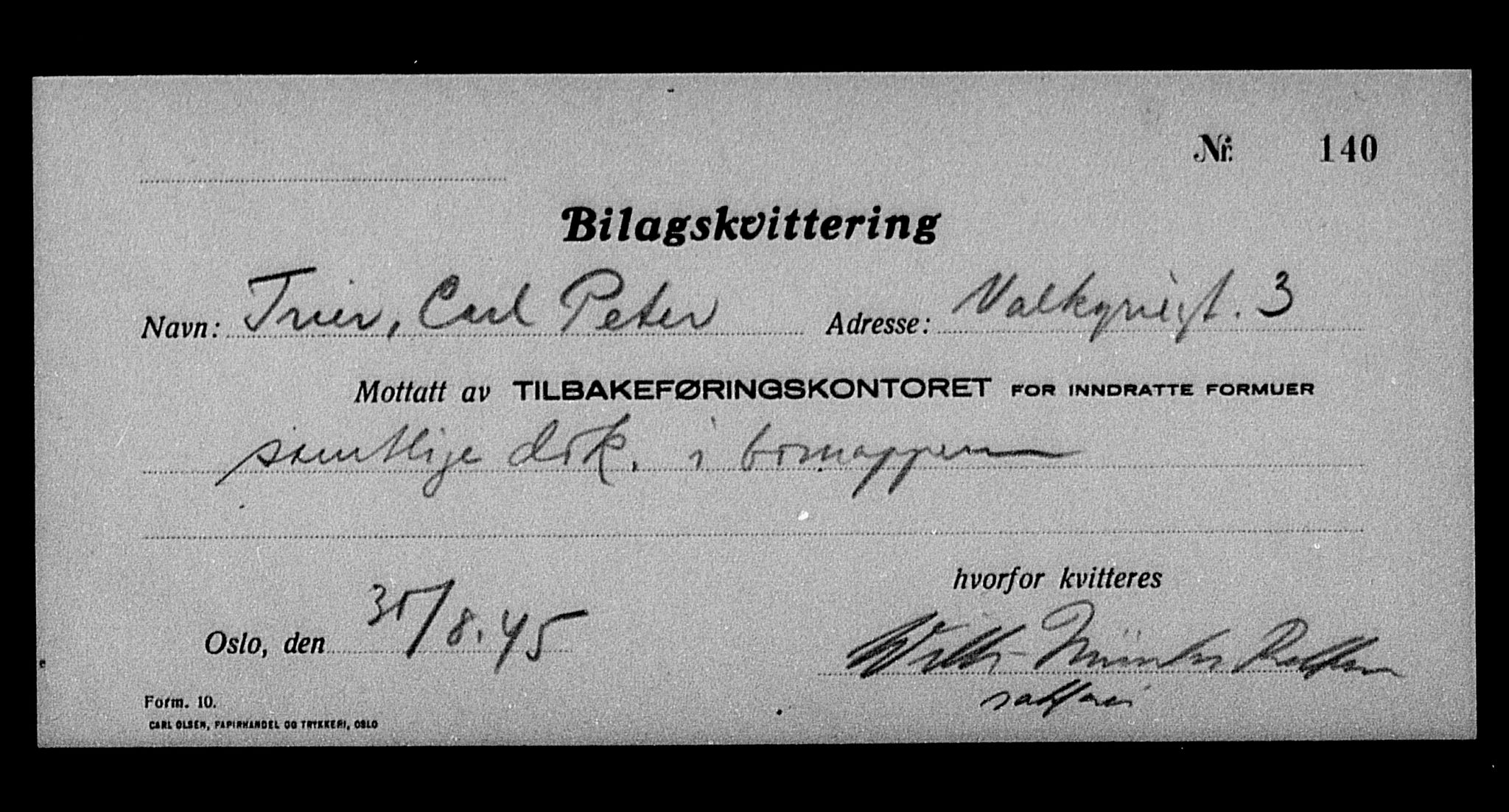 Justisdepartementet, Tilbakeføringskontoret for inndratte formuer, AV/RA-S-1564/H/Hc/Hcc/L0984: --, 1945-1947, s. 470