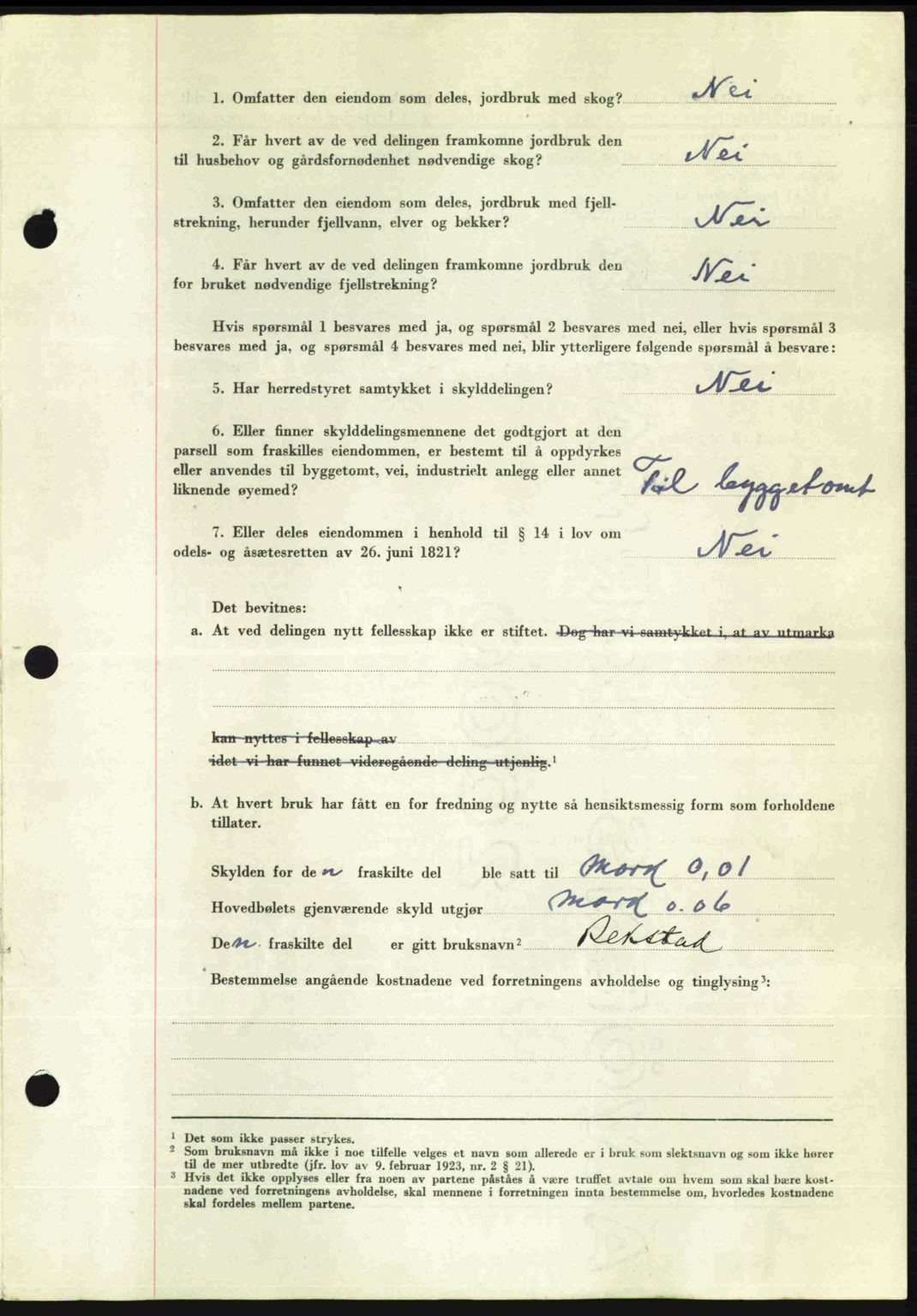 Romsdal sorenskriveri, SAT/A-4149/1/2/2C: Pantebok nr. A24, 1947-1947, Dagboknr: 3241/1947