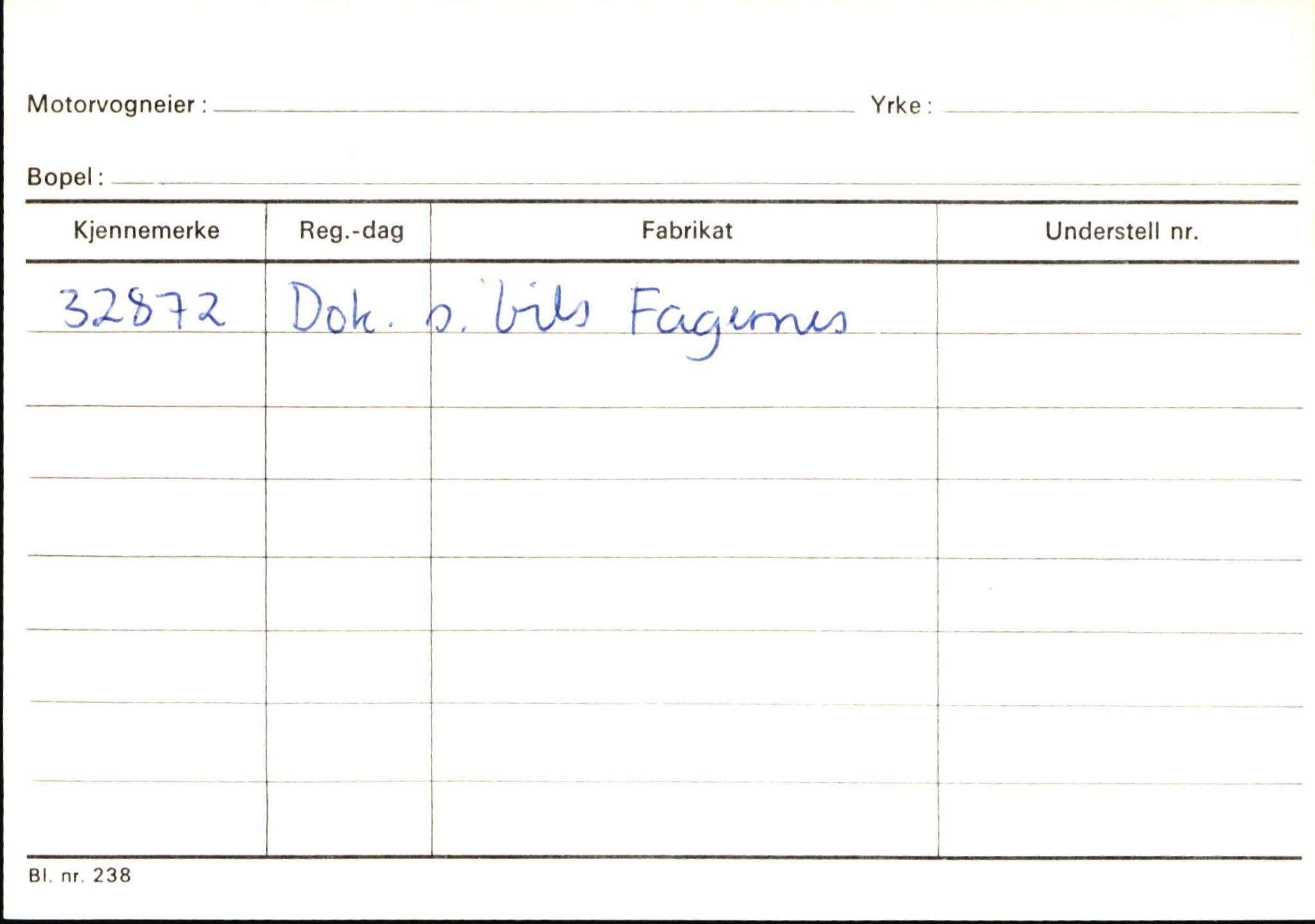 Statens vegvesen, Sogn og Fjordane vegkontor, SAB/A-5301/4/F/L0146: Registerkort Årdal R-Å samt diverse kort, 1945-1975, s. 229