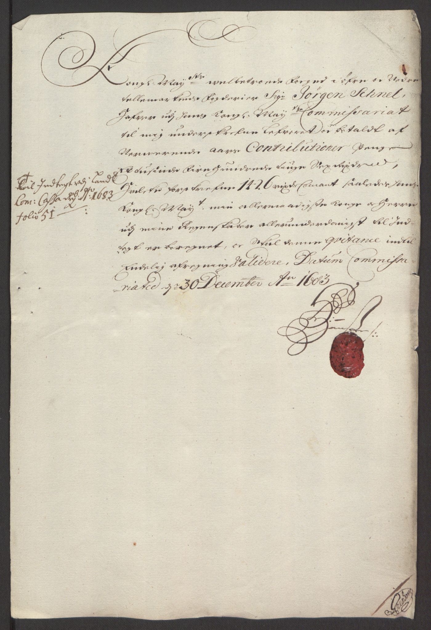 Rentekammeret inntil 1814, Reviderte regnskaper, Fogderegnskap, RA/EA-4092/R35/L2080: Fogderegnskap Øvre og Nedre Telemark, 1680-1684, s. 27