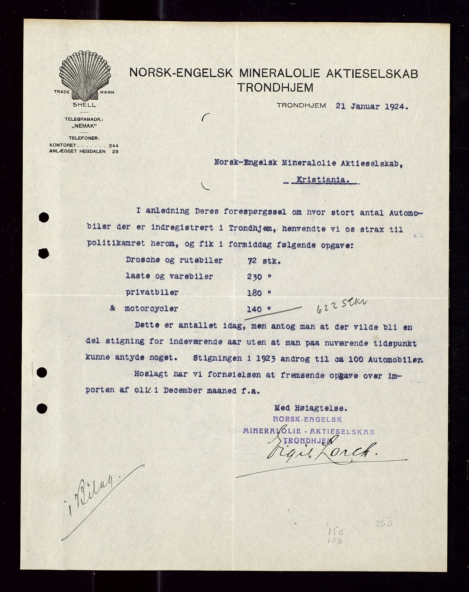 Pa 1521 - A/S Norske Shell, AV/SAST-A-101915/E/Ea/Eaa/L0012: Sjefskorrespondanse, 1924, s. 680