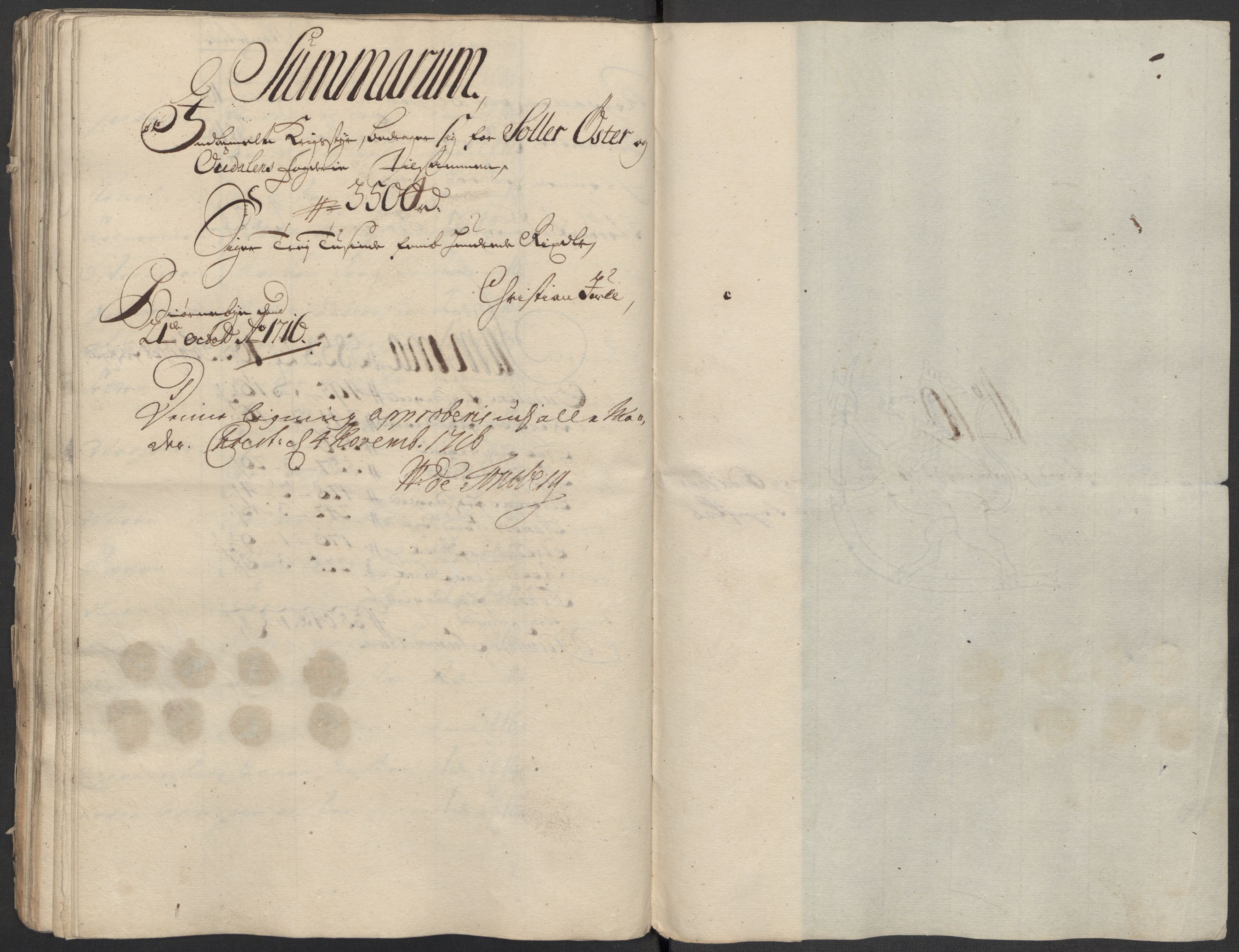 Rentekammeret inntil 1814, Reviderte regnskaper, Fogderegnskap, RA/EA-4092/R13/L0855: Fogderegnskap Solør, Odal og Østerdal, 1716, s. 245