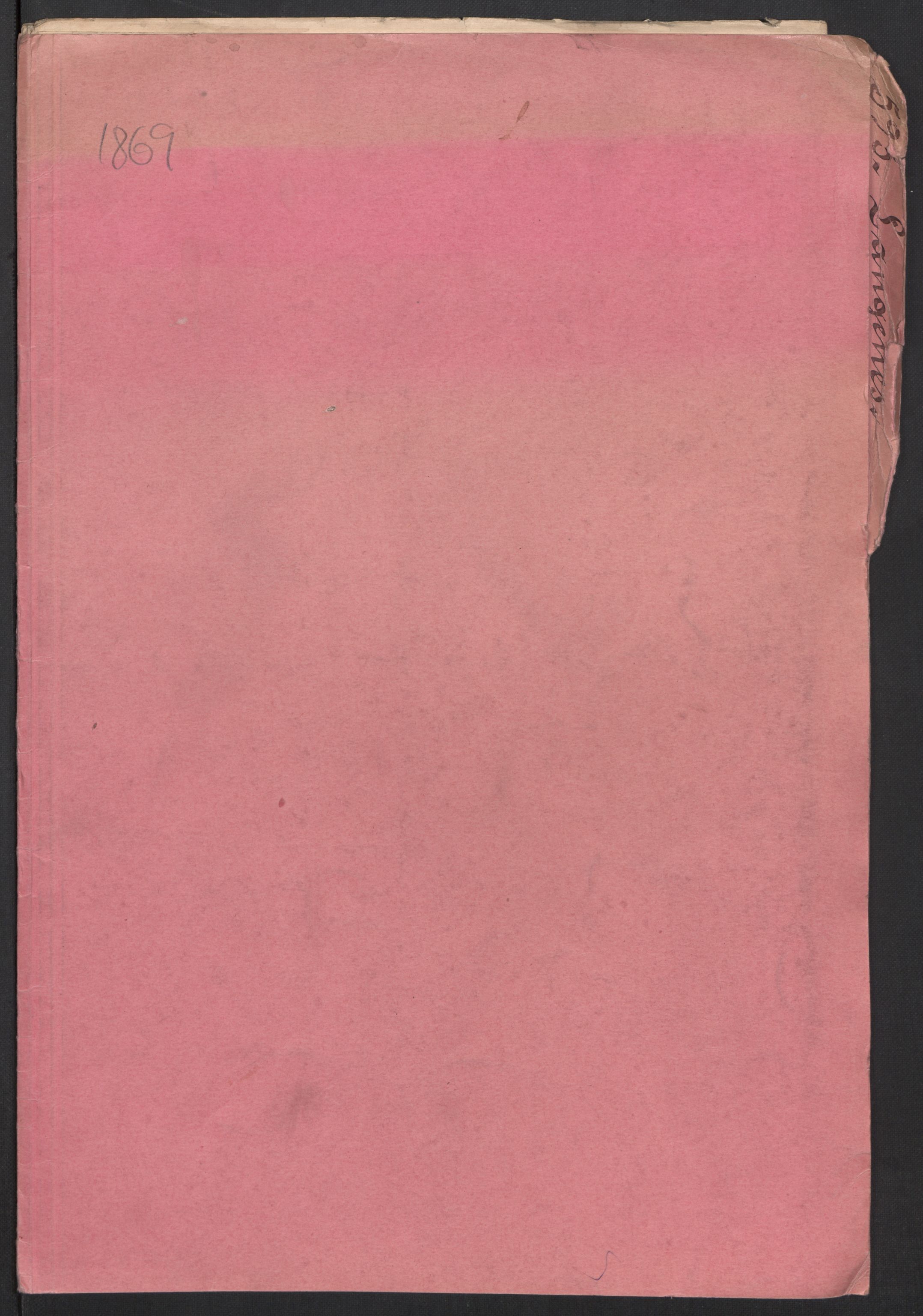 SAT, Folketelling 1920 for 1869 Langenes herred, 1920, s. 1