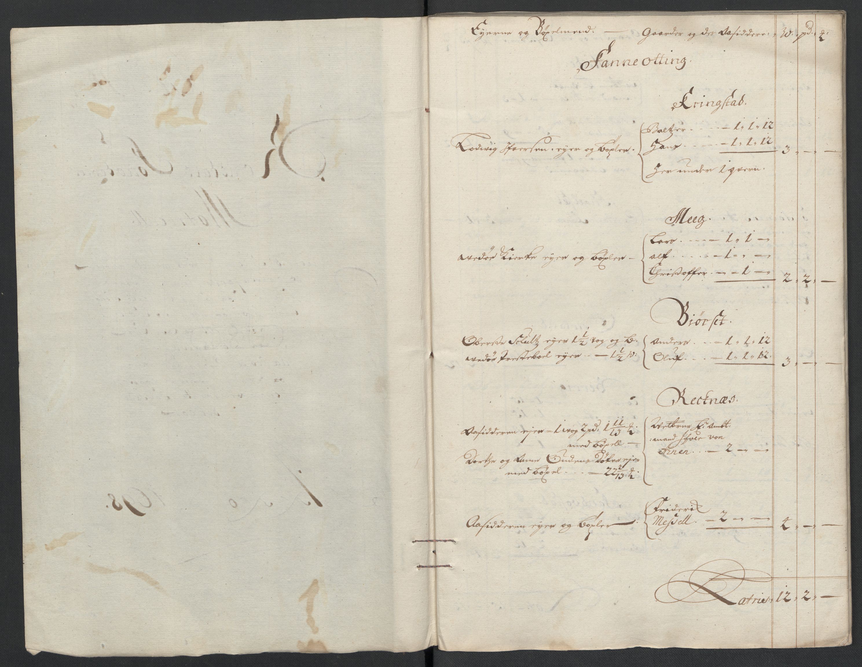 Rentekammeret inntil 1814, Reviderte regnskaper, Fogderegnskap, RA/EA-4092/R55/L3653: Fogderegnskap Romsdal, 1697-1698, s. 243