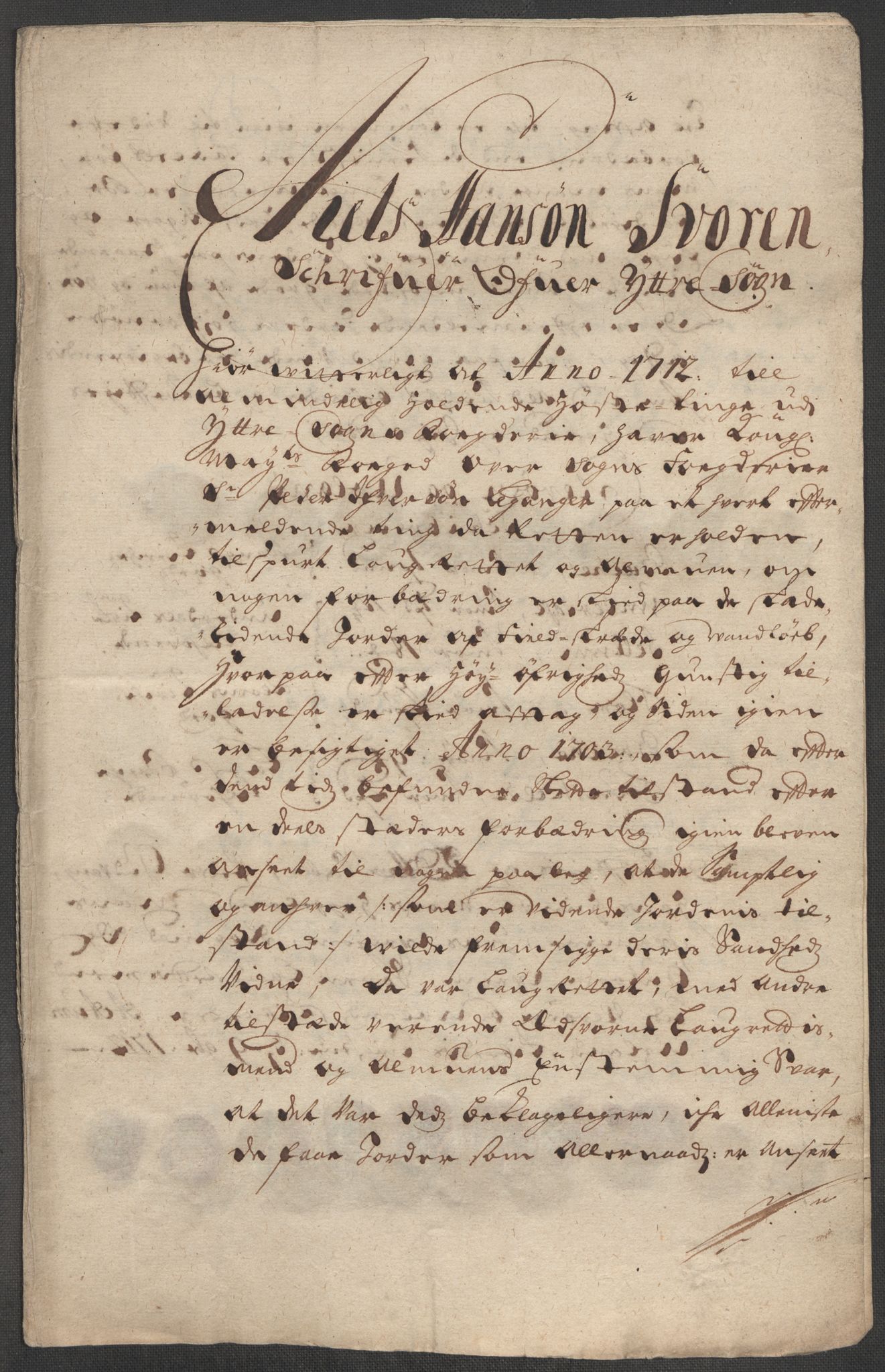 Rentekammeret inntil 1814, Reviderte regnskaper, Fogderegnskap, RA/EA-4092/R52/L3318: Fogderegnskap Sogn, 1712, s. 321