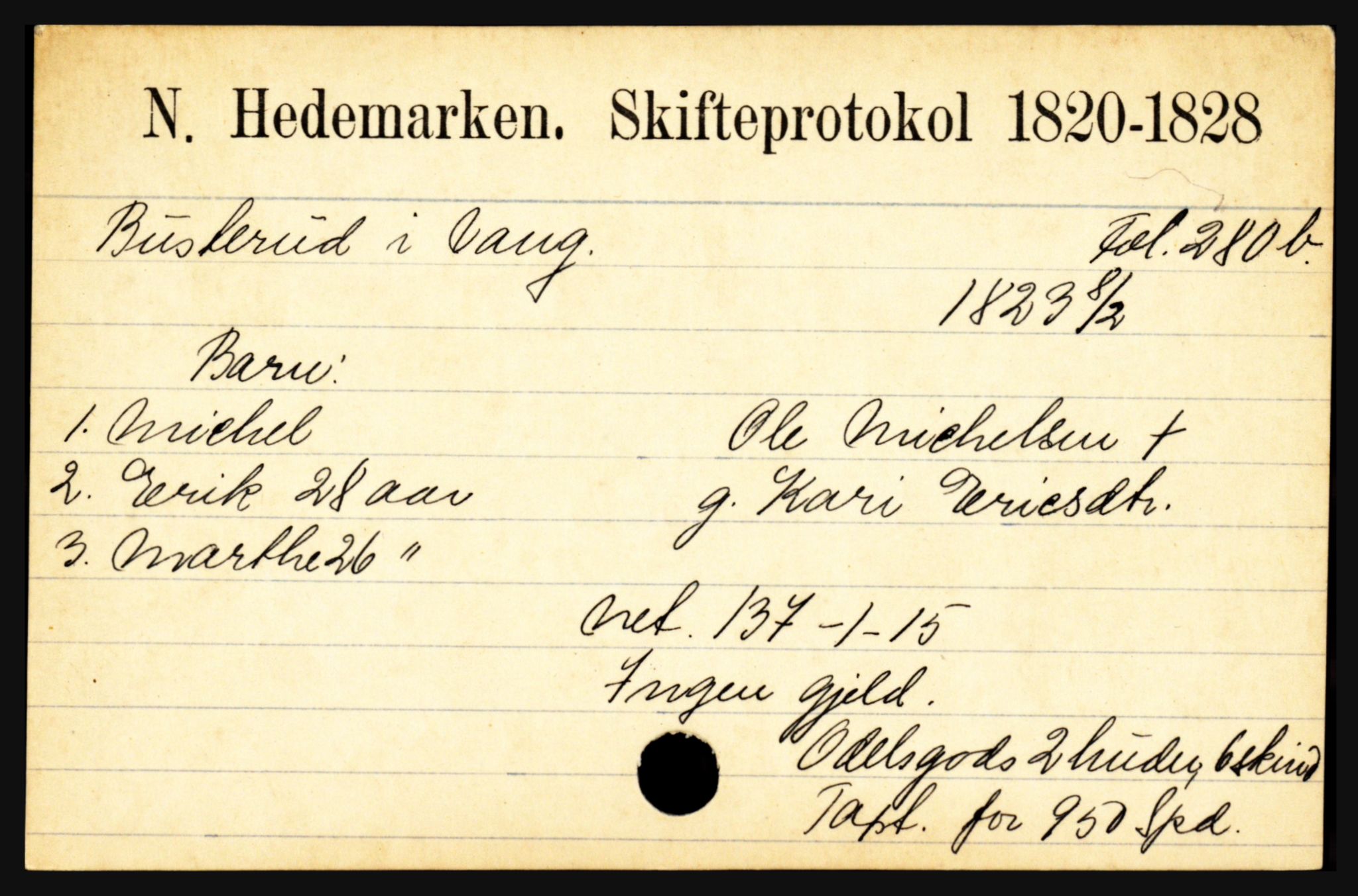 Nord-Hedmark sorenskriveri, SAH/TING-012/J, 1776-1854, s. 883