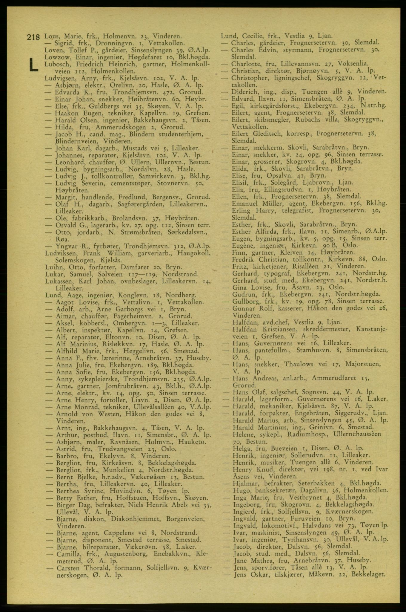 Aker adressebok/adressekalender, PUBL/001/A/006: Aker adressebok, 1937-1938, s. 218